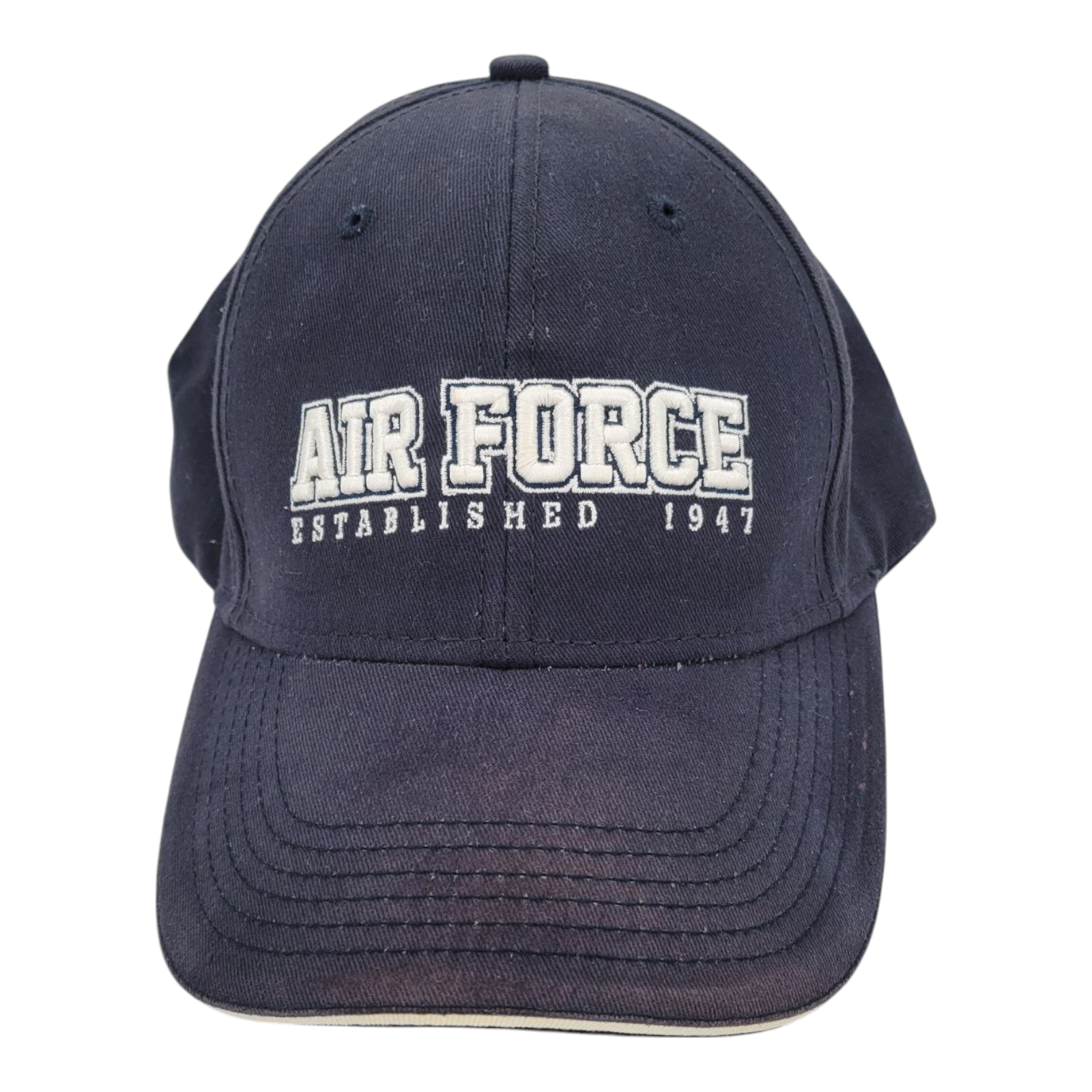 Fire For Effect US Air Force Adjustable Baseball Blue Hat Embroidered USAF Logo