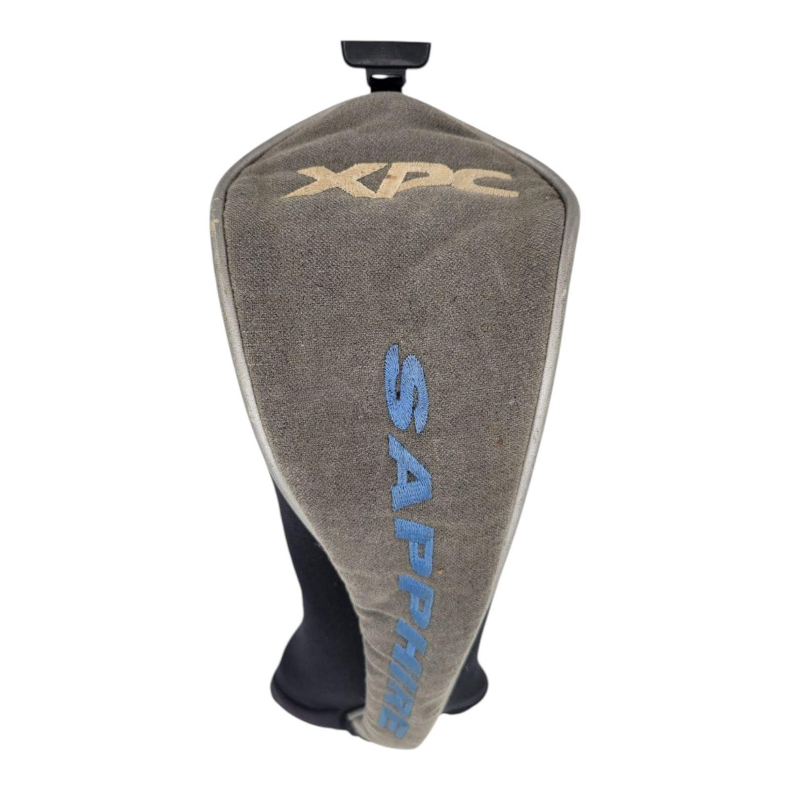 XPC Sapphire Golf Club Headcover Fairway Wood Hybrid Cover Black Gray Blue