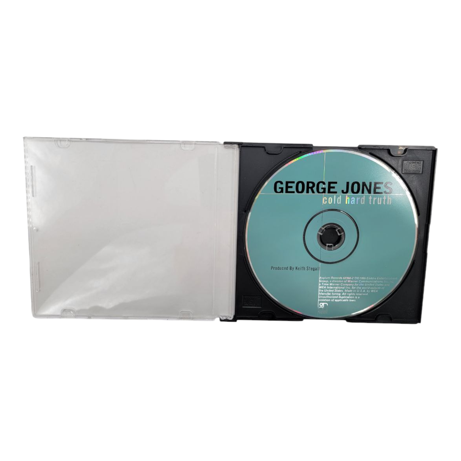George Jones 16 Biggest Hits and Cold Hard Truth 2 CD Bundle