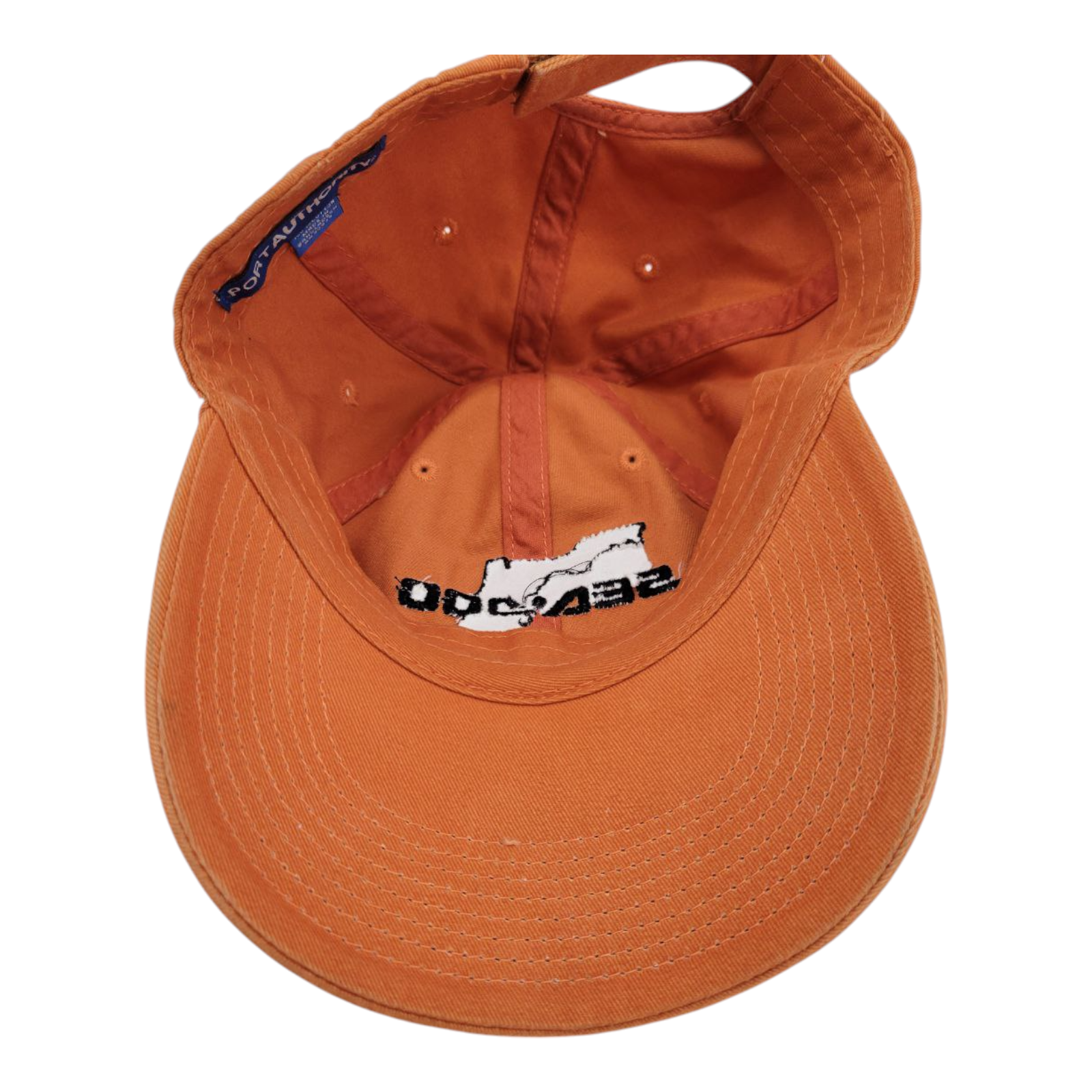 Port Authority Sea Doo Florida Map Orange Strapback Hat One Size 90836