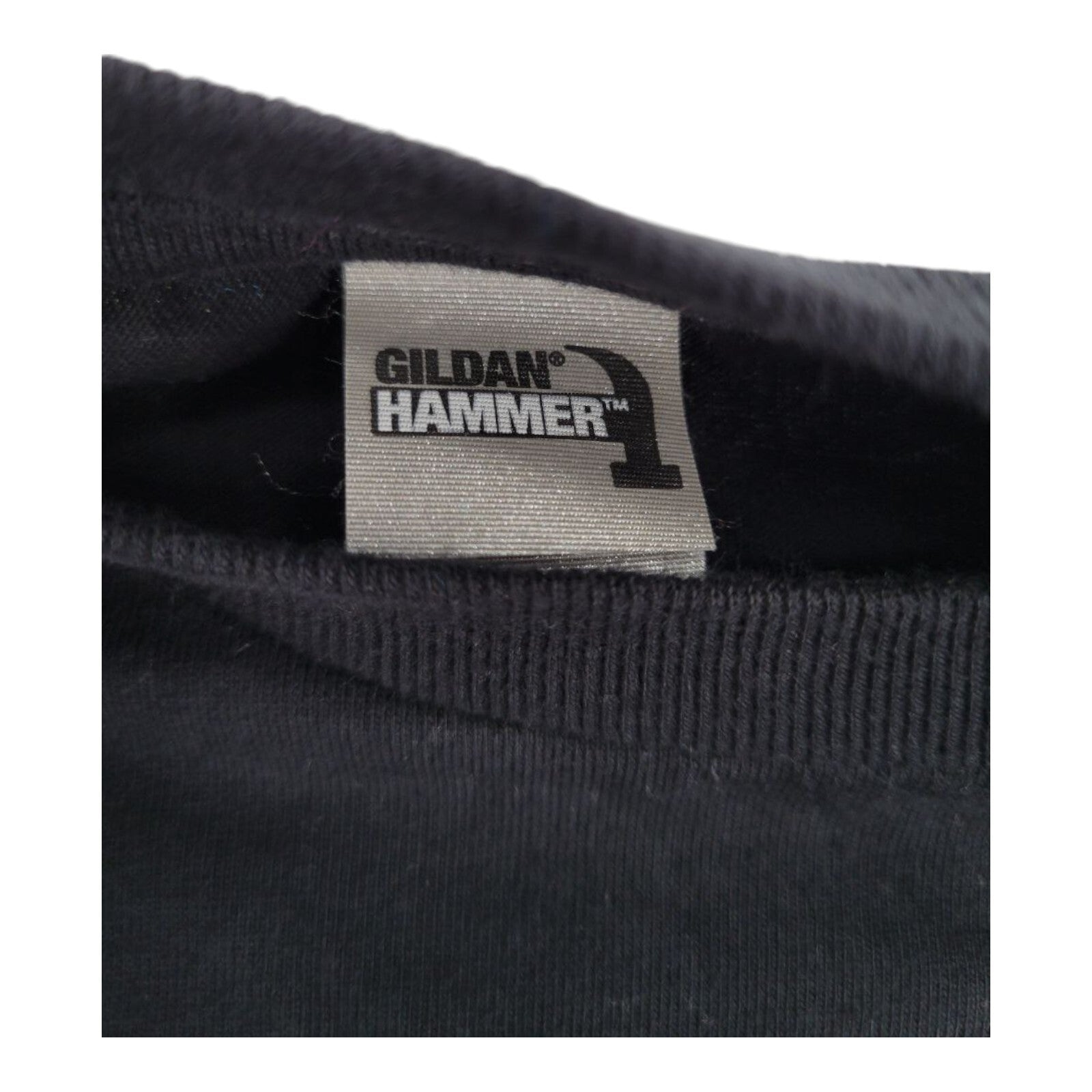 Gildan Hammer Bozo Logo Black T-Shirt Short Sleeve Tee Size XL