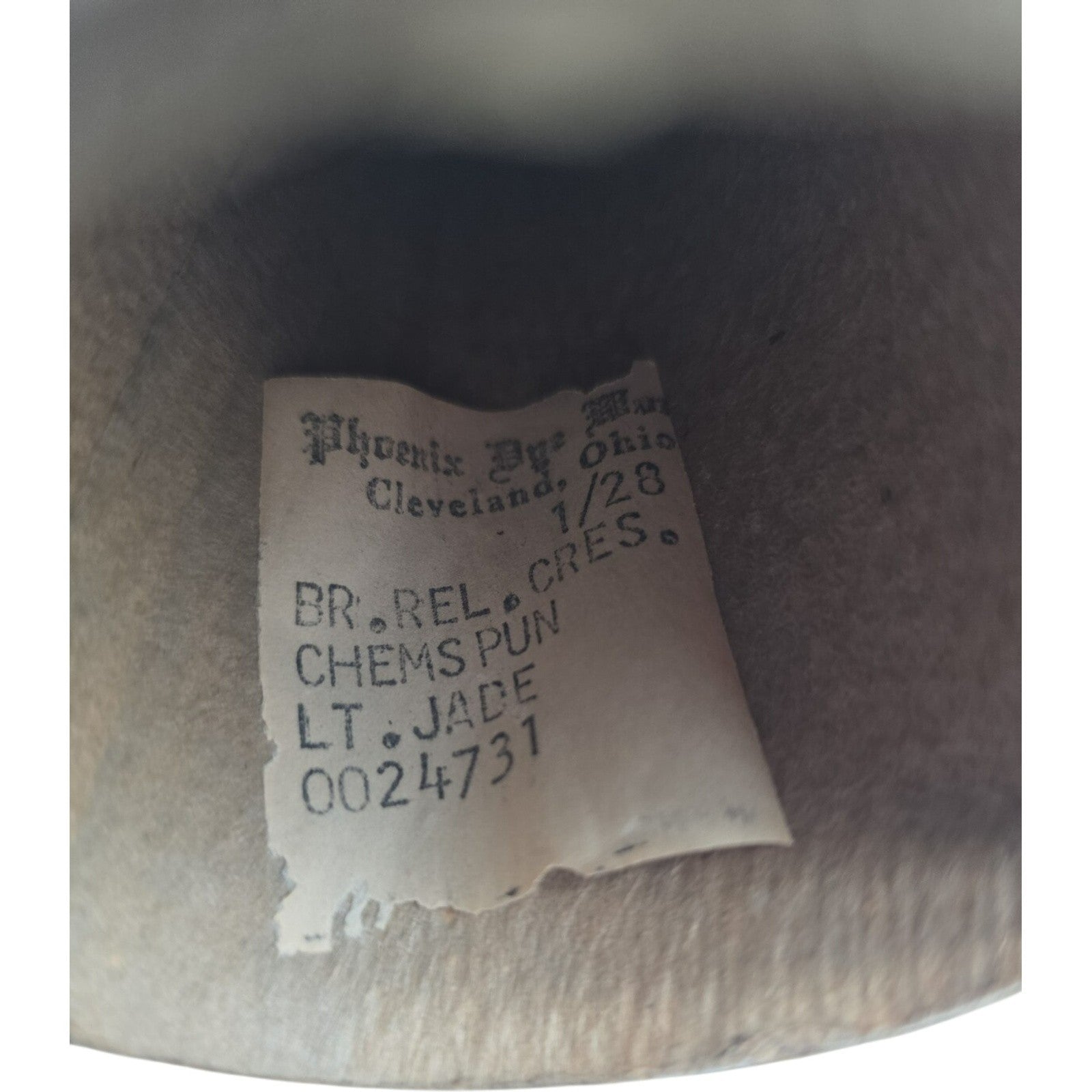 Vintage Phoenix Dye Works 1/28 Acrylic Cone Yarn Jade Lot of 2