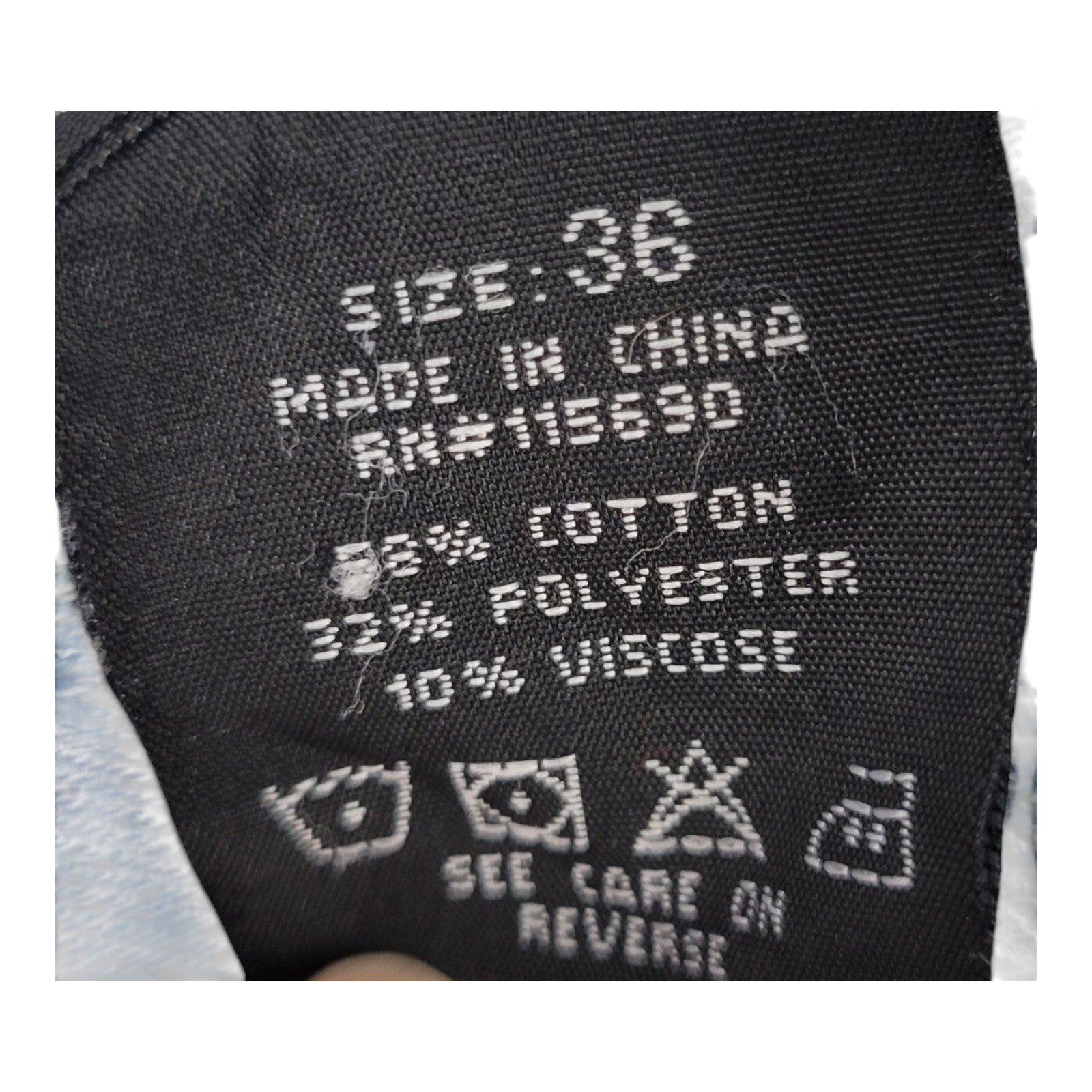 Stitches & Rivets Light Acid Wash Moto Jeans Mens Slim Fit Size 36