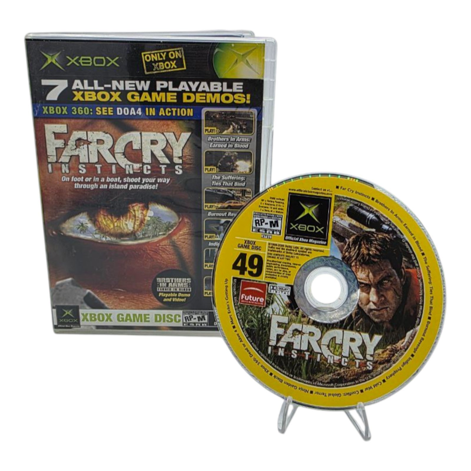 Far Cry Instincts Xbox Official Magazine Demo Disc #49 Tested