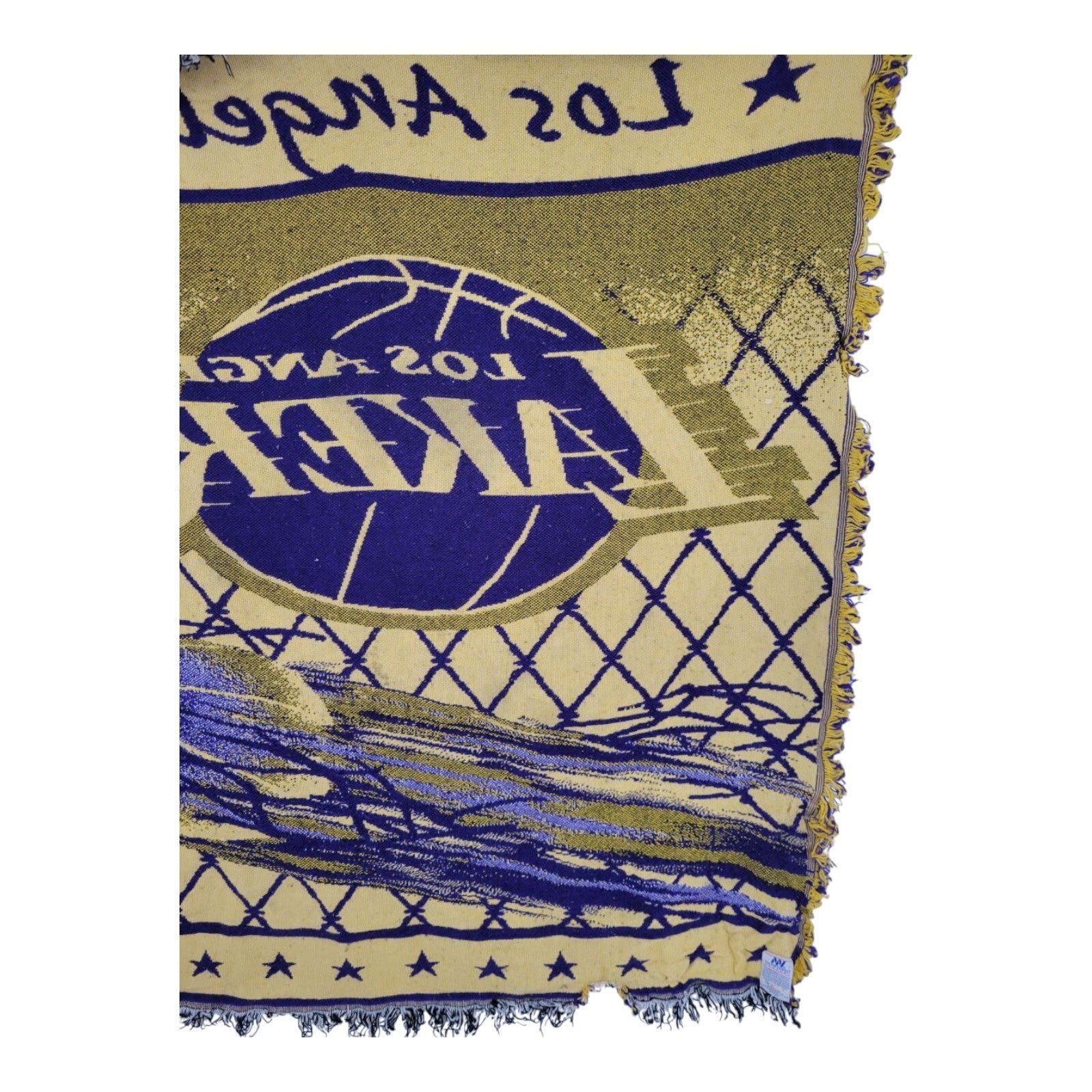 The Northwest Company Los Angeles Lakers Woven Throw Blanket Vintage