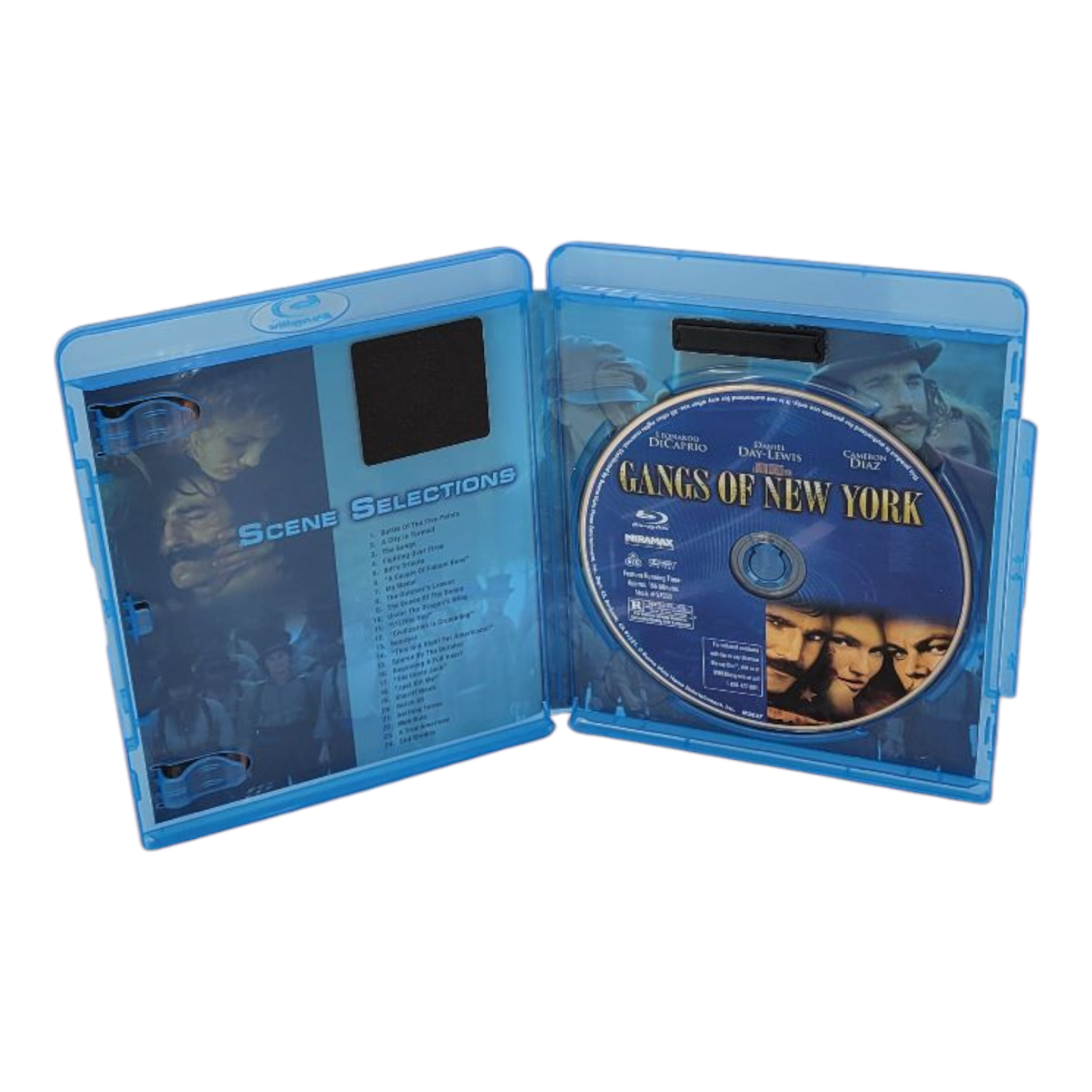 Miami Vice Gangs of New York We Own The Night Live By Night Blu-ray Movie Set