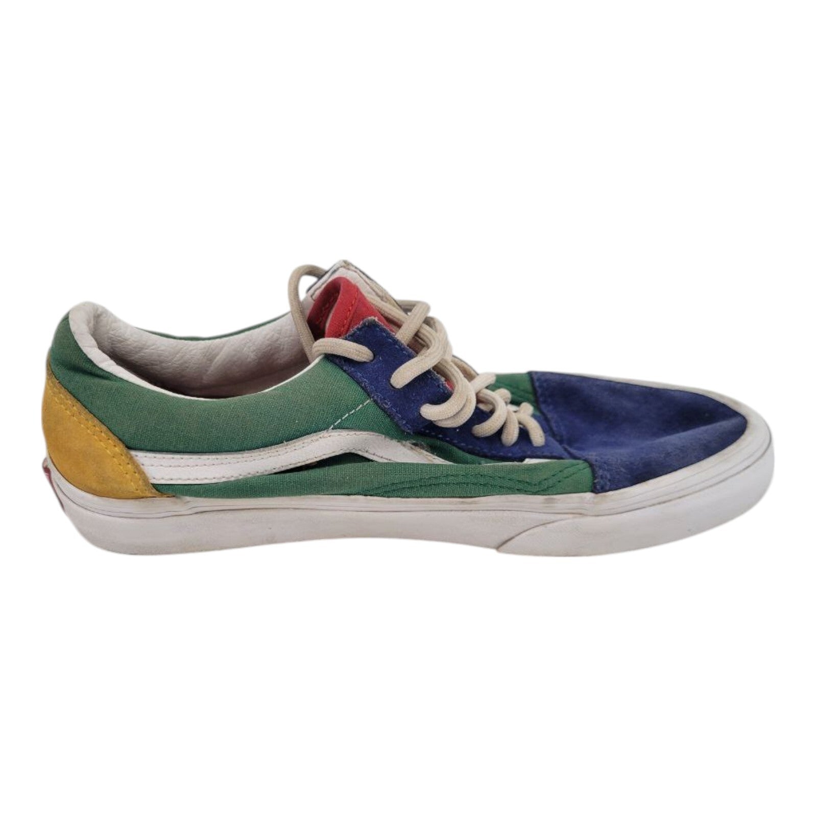 Vans Old Skool Yacht Club Colorblock Skateboard Shoes Mens Size 7 Womens 8.5