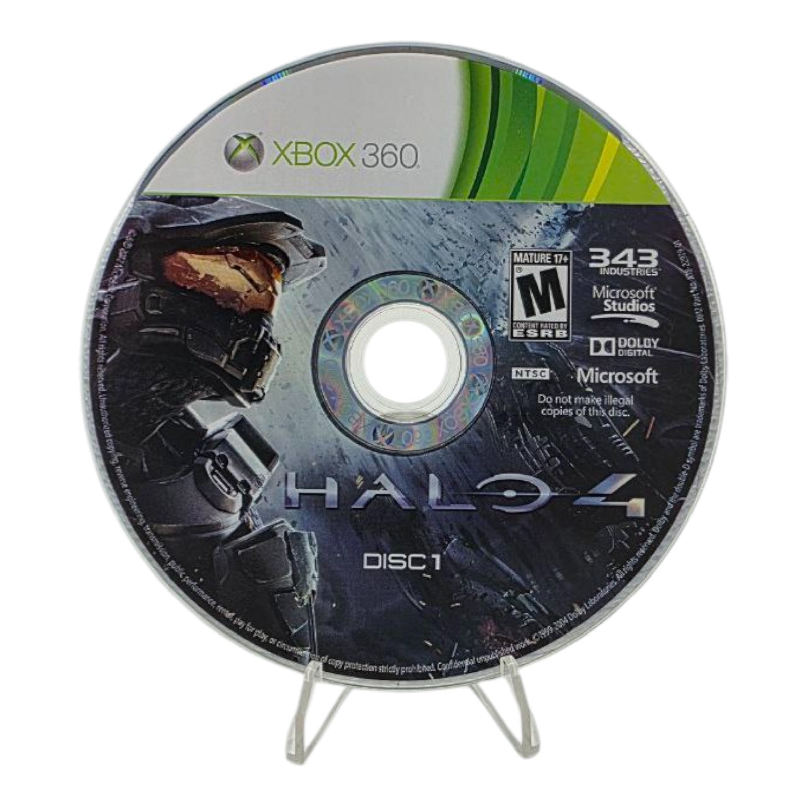 Microsoft Halo 4 Xbox 360 Complete Tested 2 Discs Set 2012 No Manual