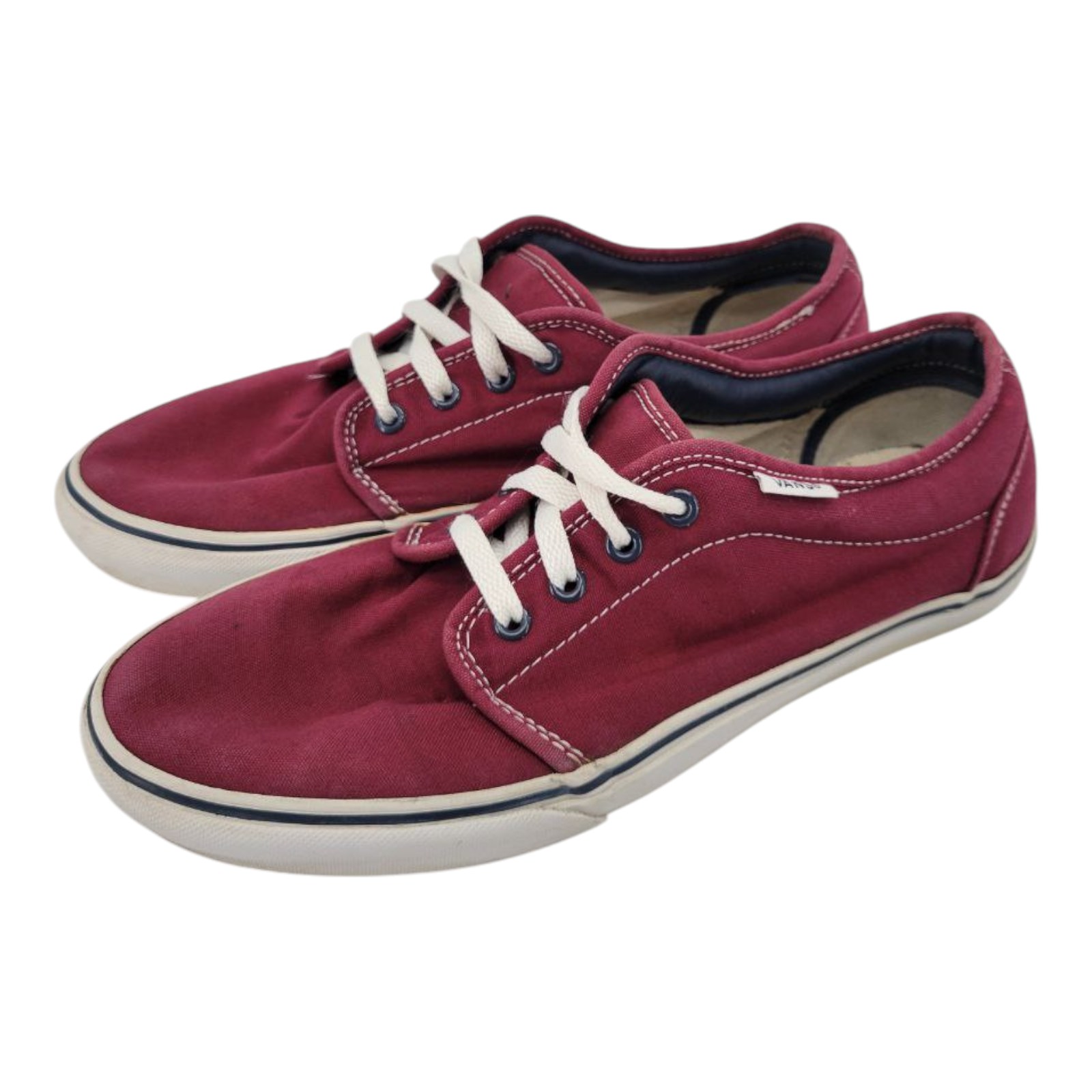 Vans Port Royal Moon Indigo 106 Vulcanized Mens Low Top Lace Up Sneakers Size 10