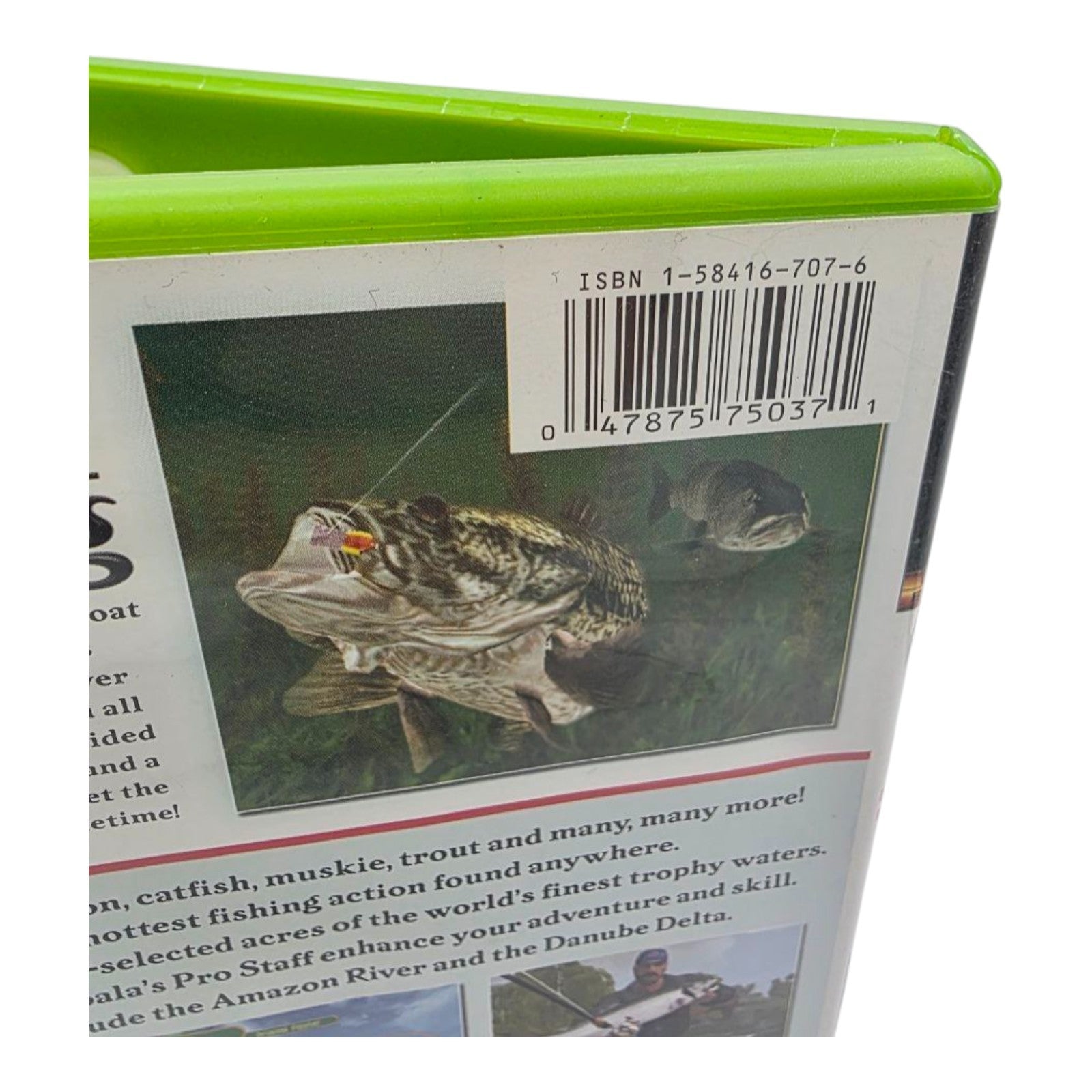 Rapala Pro Fishing Xbox 2004 Complete CIB Manual & Disc Included