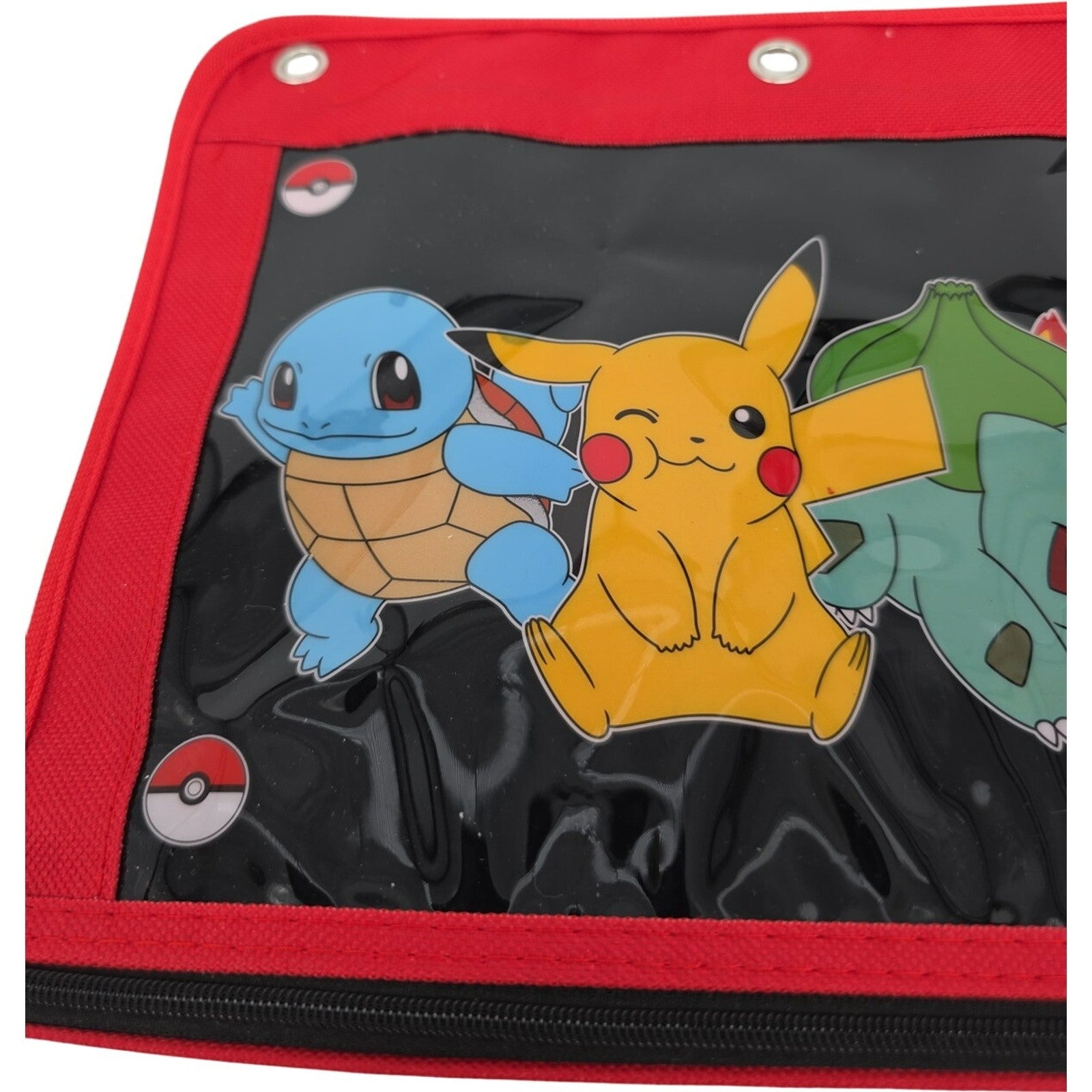 Official Pokemon three ring binder pencil holder