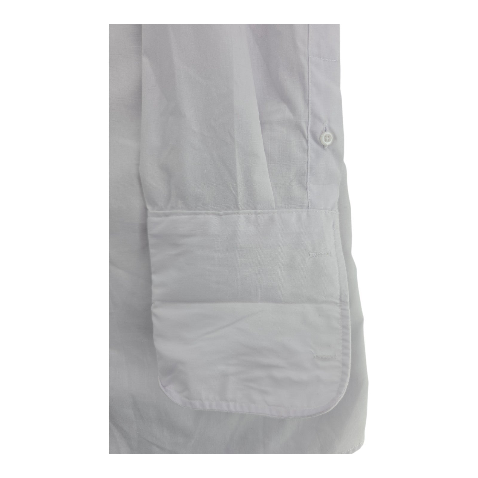 Henri Picard by Don Jonathan White Dress Shirt Men’s 18½ 36/37 Long Sleeve