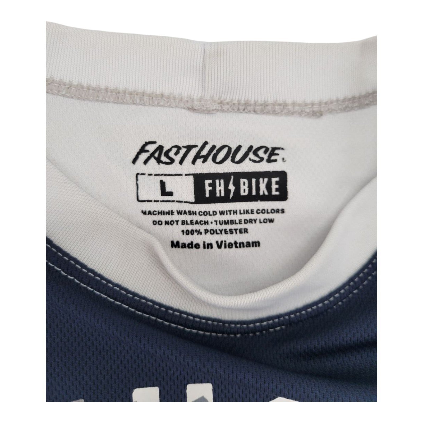 Fasthouse Speed Shop MTB Jersey Mens Multicolor FH Bike Short Sleeve Size L