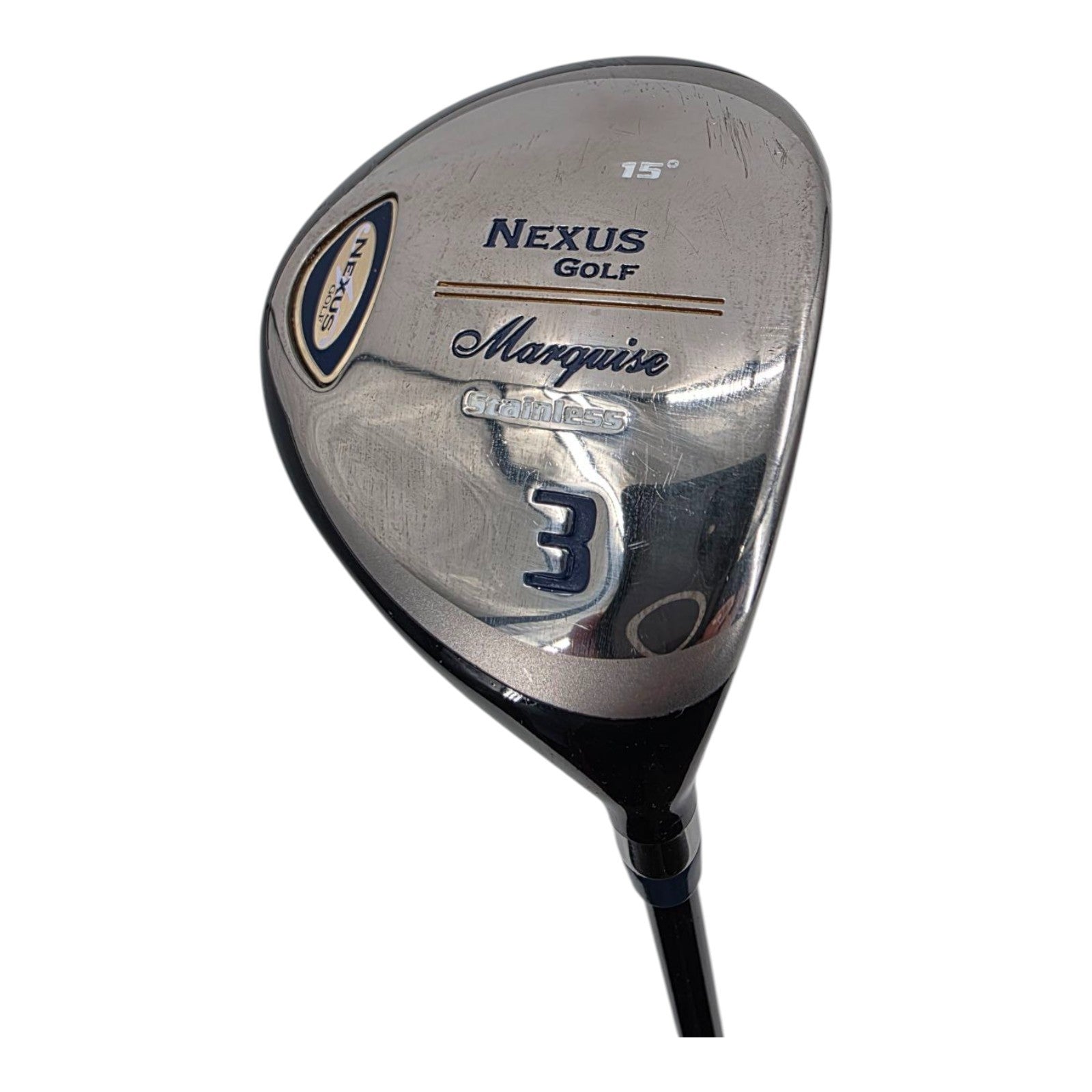 Nexus Golf Marquise Stainless 15° 3 Fairway Wood Ladies RH Graphite Shaft 42"