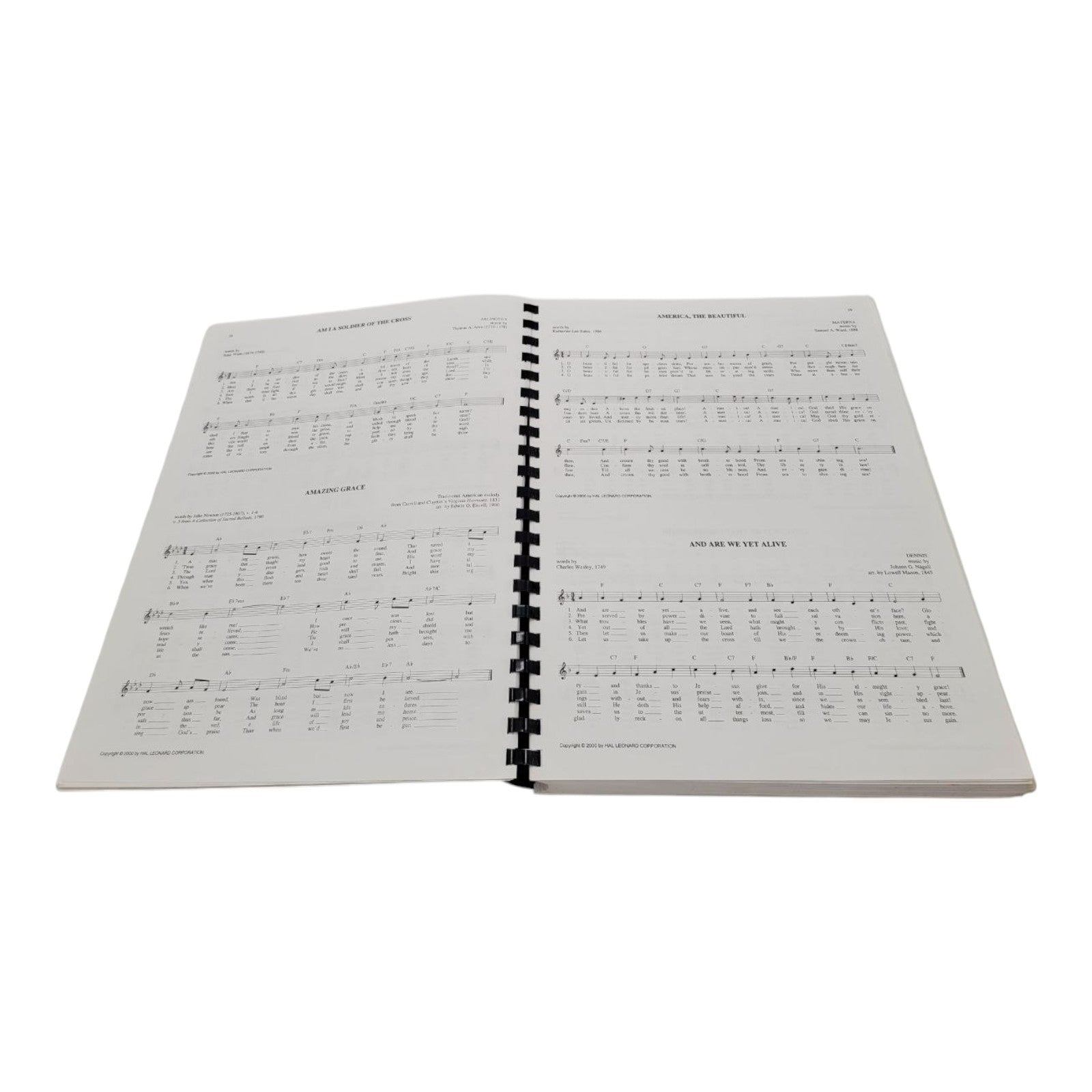 Hal Leonard The Hymn Fake Book - A Collection of over 1000 Multi Denominational