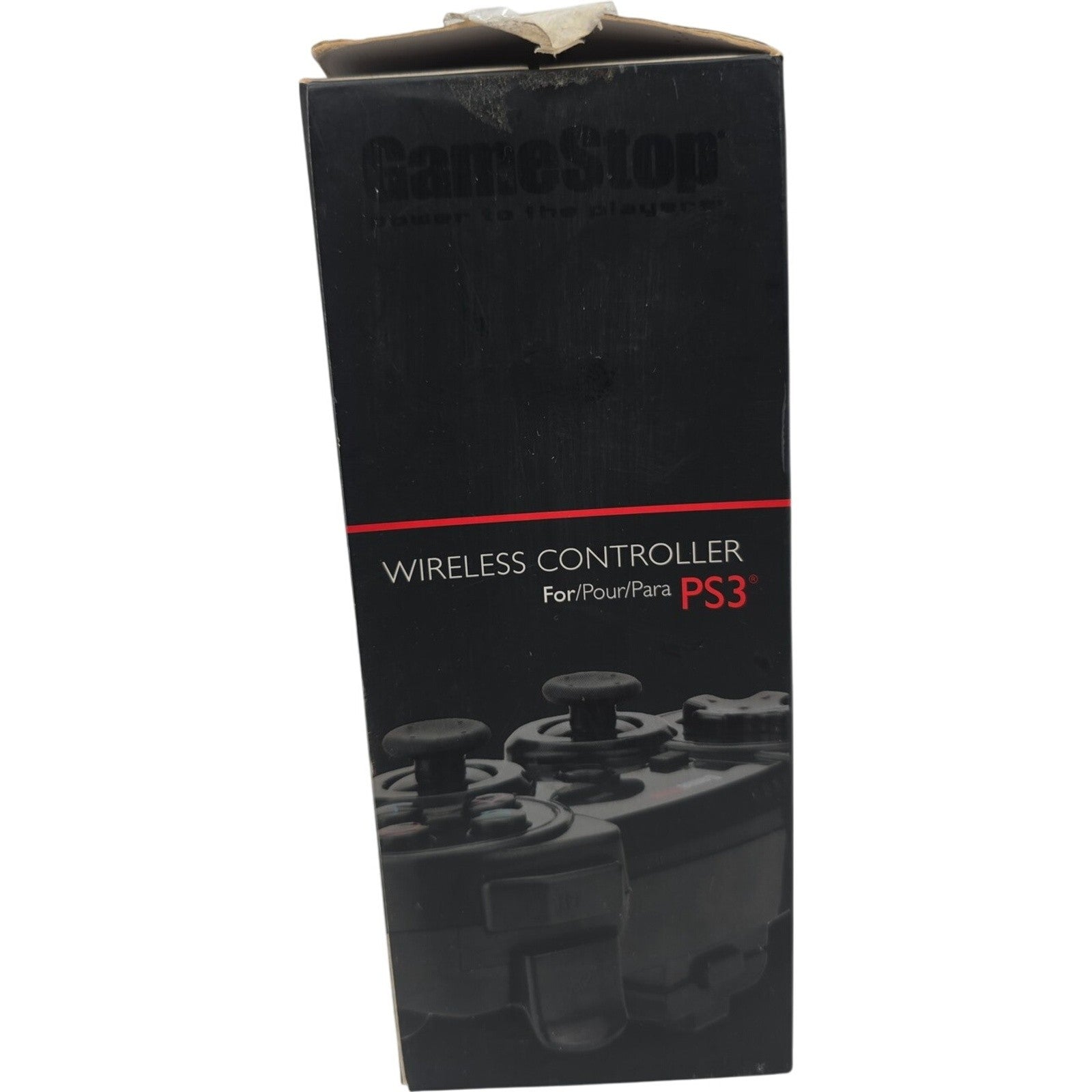 GameStop Wireless Controller for Sony PlayStation 3 PS3 with USB Receiver Black