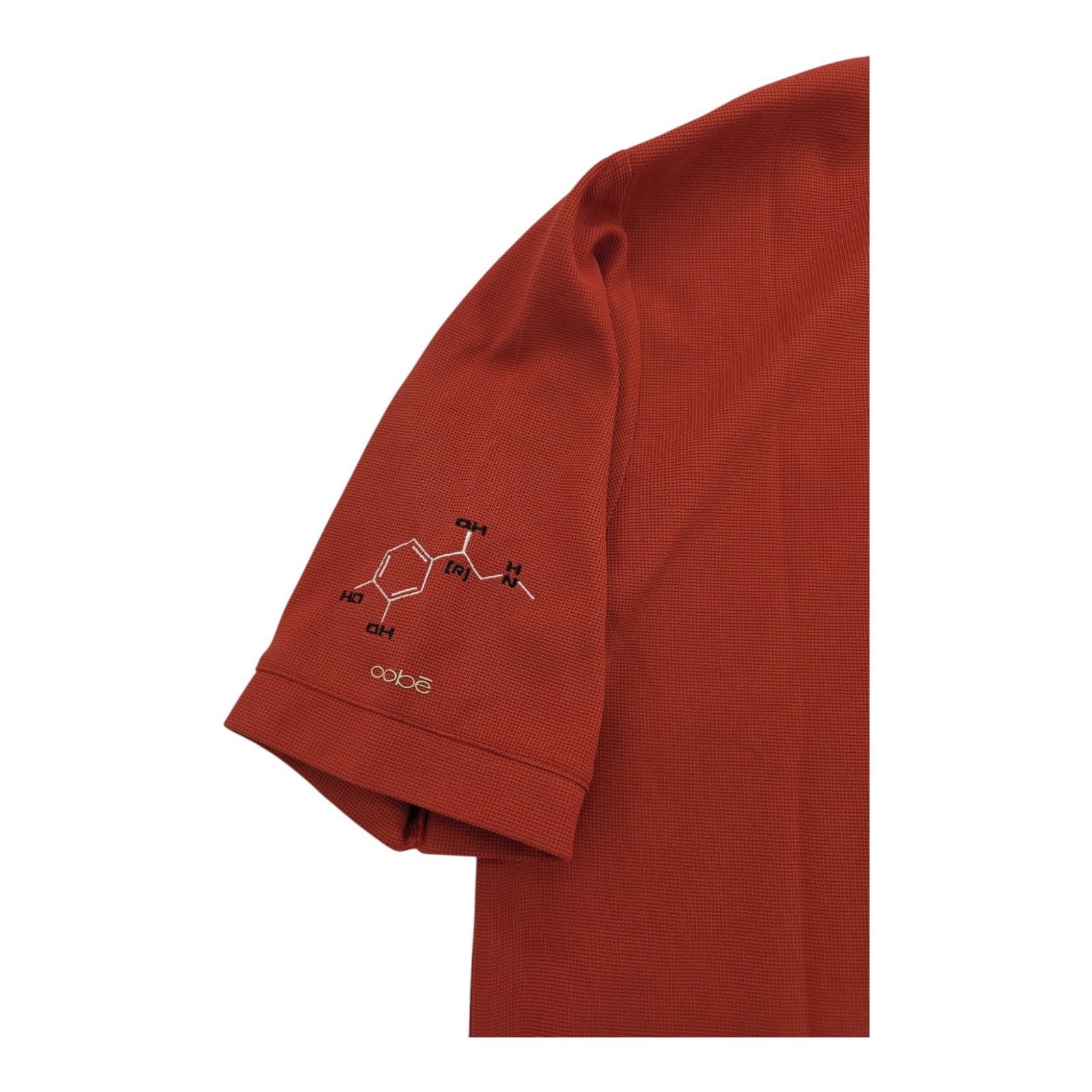 Oobe HydrOvent Adrenaline Polo Shirt Men’s Small Red Quarter Zip Polyester