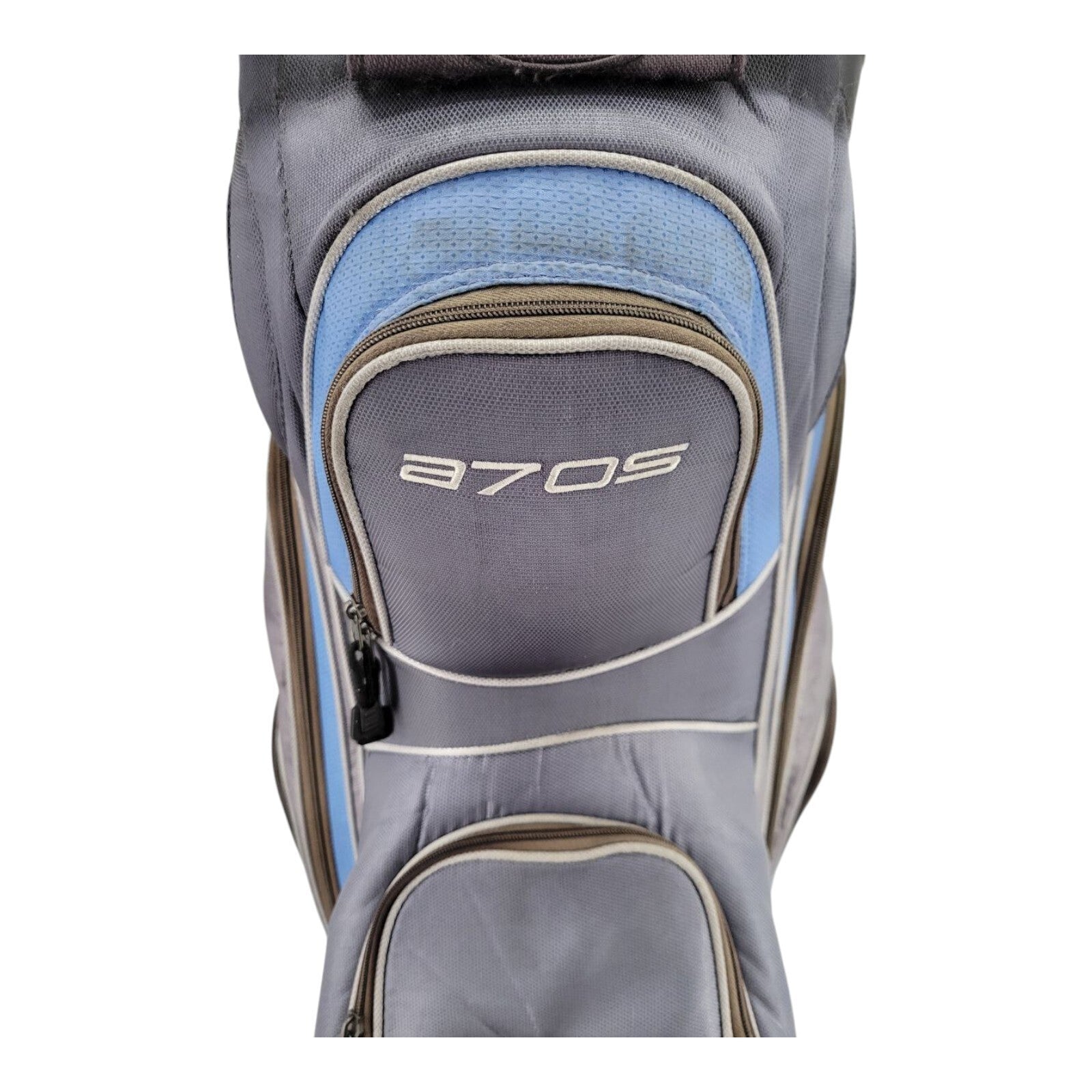 Adams Golf Idea A7OS Gray Blue 14 Way Cart Golf Bag Golf Bag