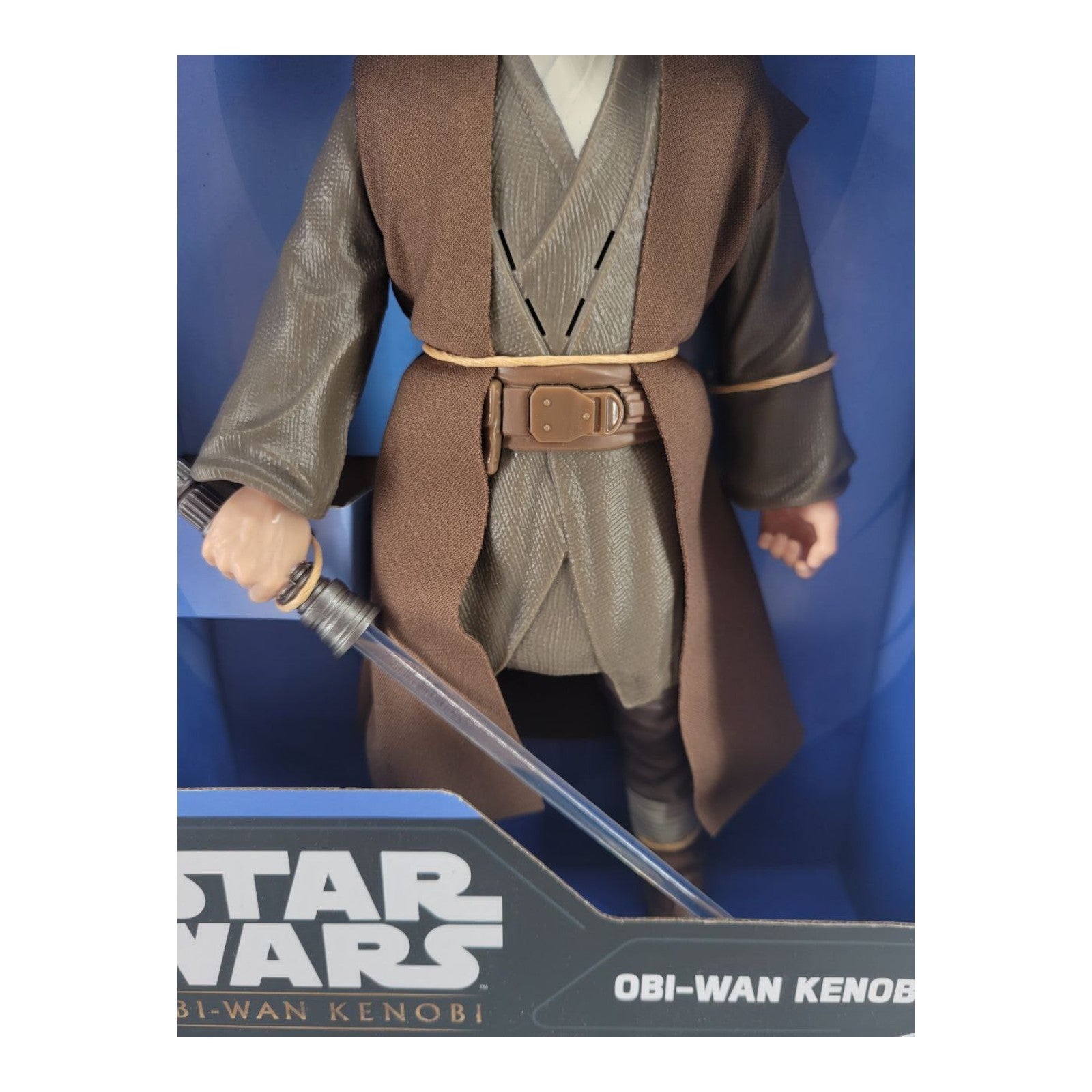 Star Wars Obi-Wan Kenobi Galactic Action Figure Lightsaber Talking Hasbro