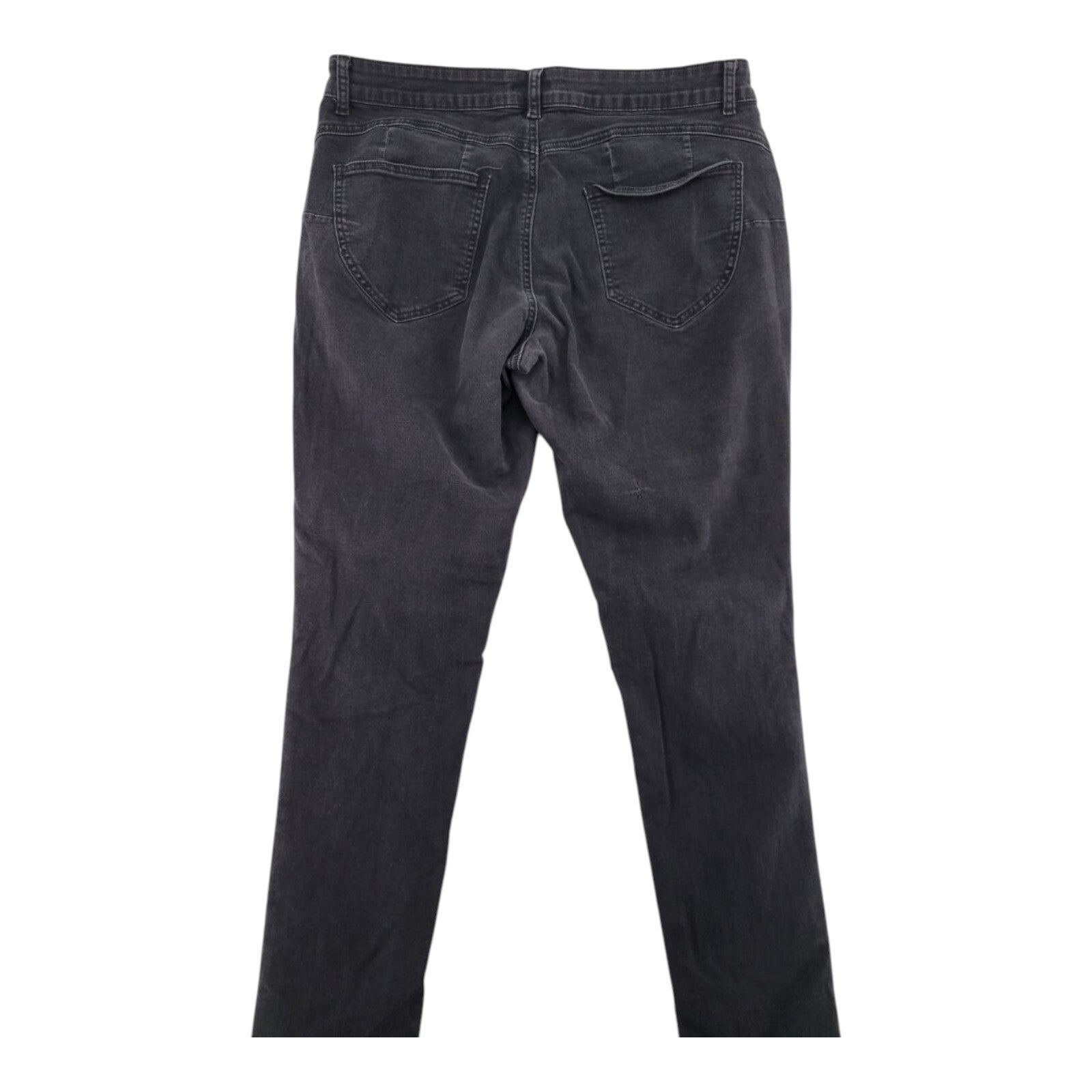 DAZL Womens Black Mid Rise Skinny Stretch Denim Jeans Size 16