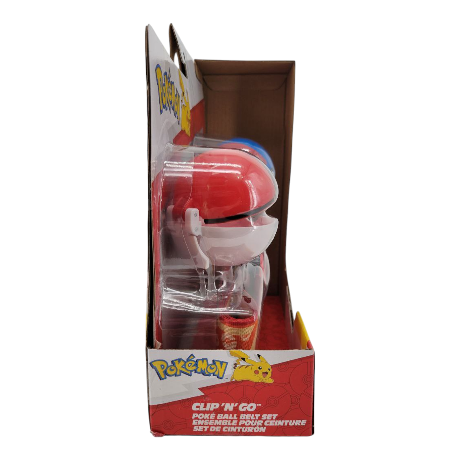 Pokemon Clip N Go Poke Ball Belt and 2" Scorbunny Battle Action Figure Set