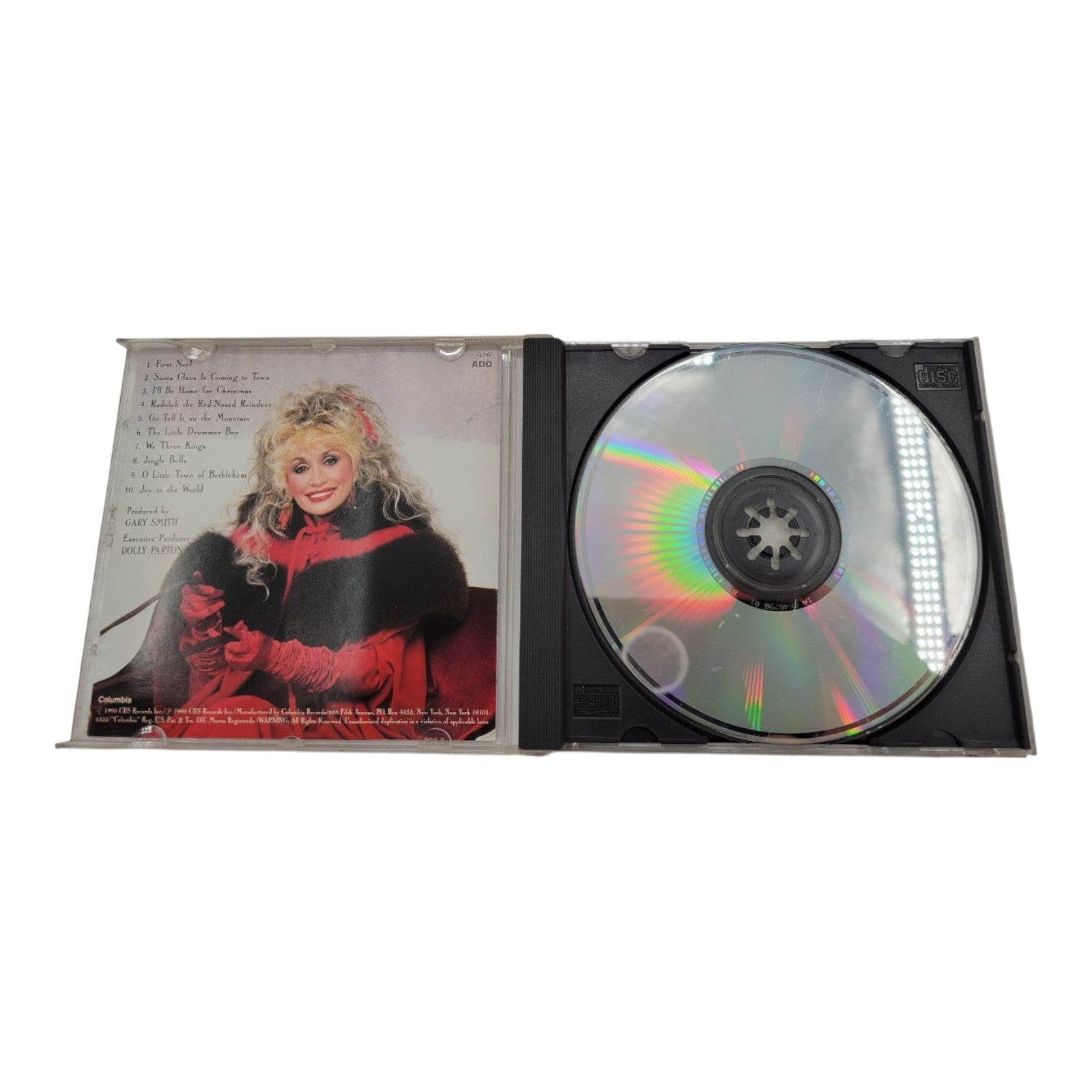 Columbia Dolly Parton Home for Christmas CD Album