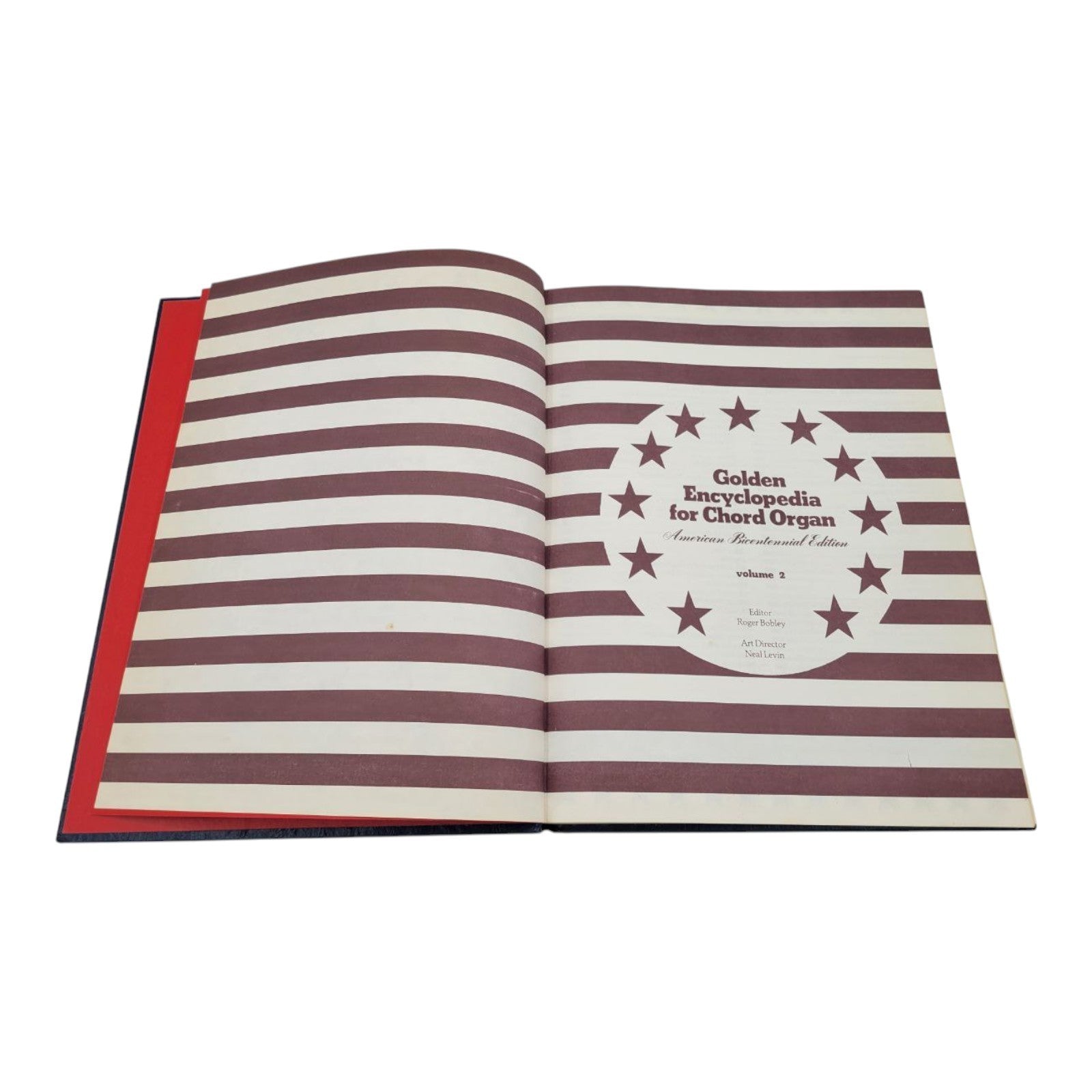 Golden Encyclopedia for Chord Organ Vol 1 & 2 American Bicentennial Edition 1975