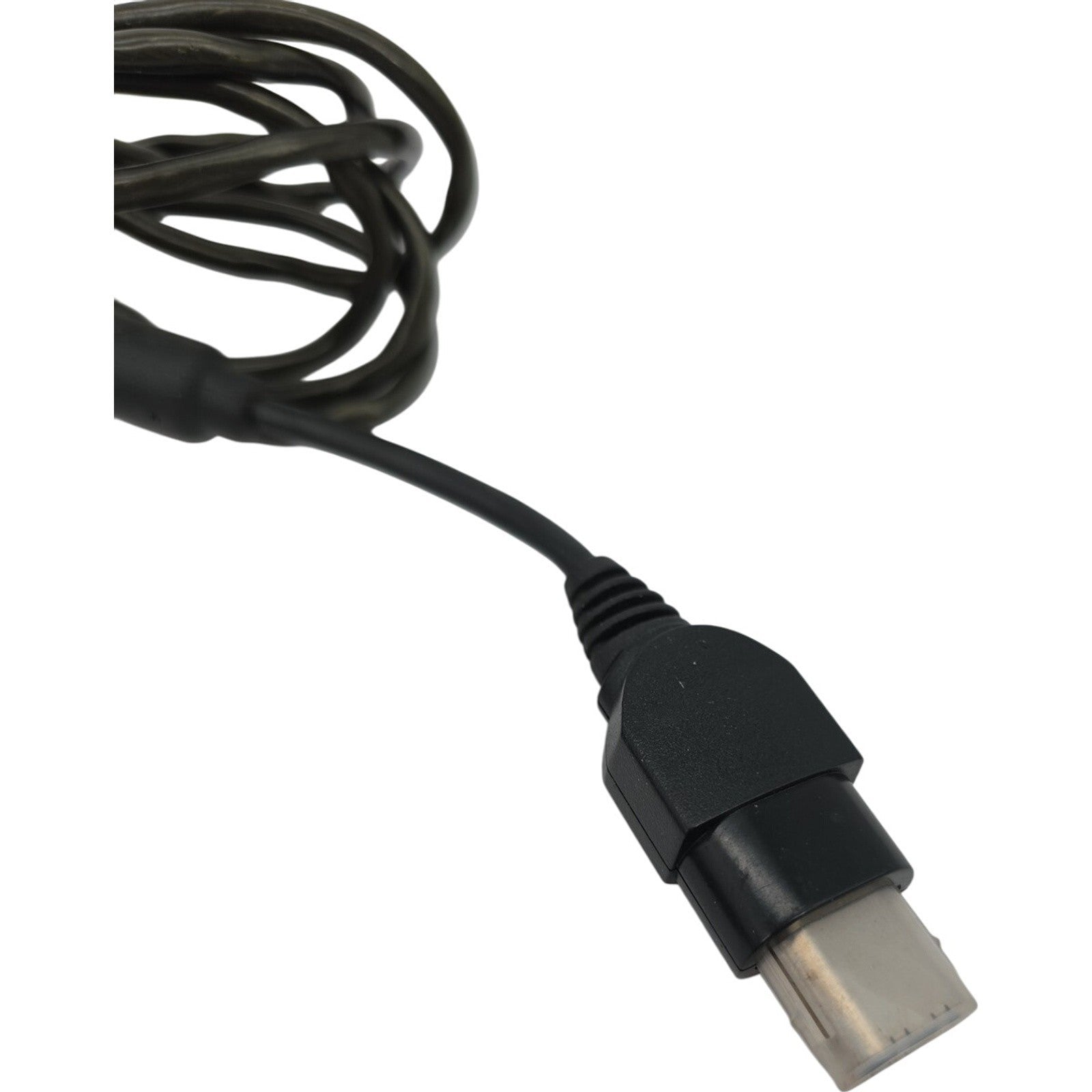 Microsoft Xbox Controller S Black Wired Gamepad Original for Parts Only