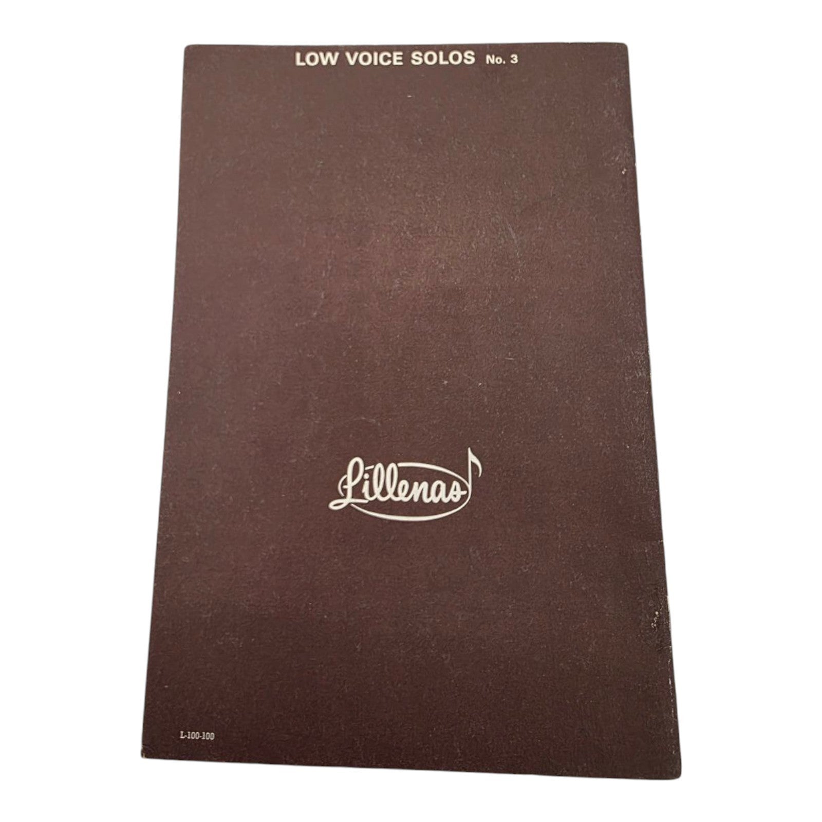 Low Voice Solos No. 3 Sacred Songs for Alto Contralto Baritone or Bass Singers