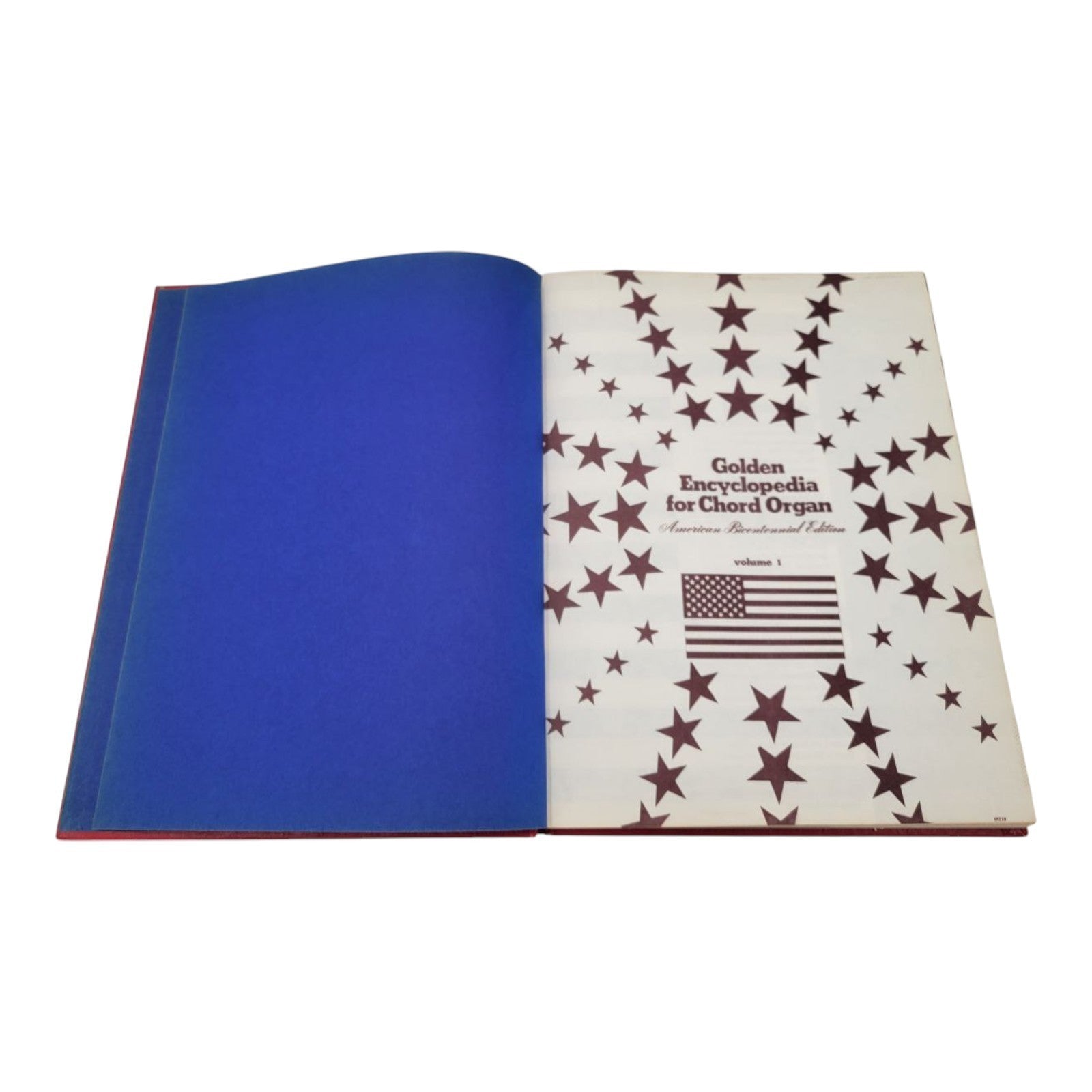 Golden Encyclopedia for Chord Organ Vol 1 & 2 American Bicentennial Edition 1975