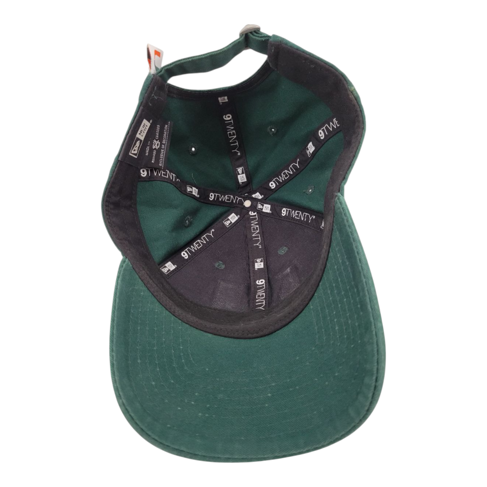 New Era 9TWENTY Miami Hurricanes Hat Green Adjustable Strapback Cap U Logo