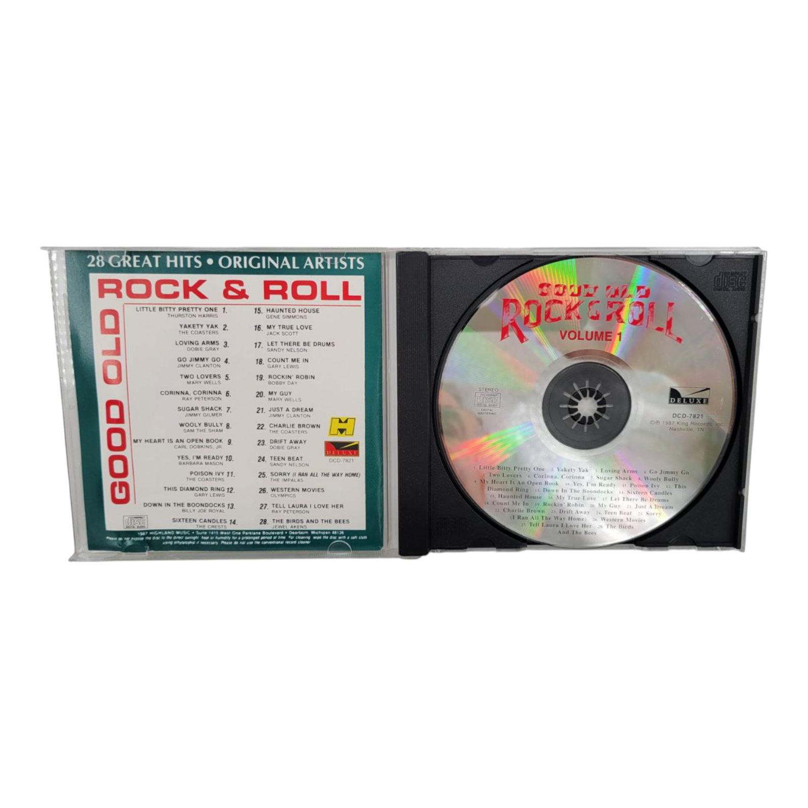 Jukebox Hits 1958 Good Old Rock and Roll The Beach Boys Fats Domino CD Bundle