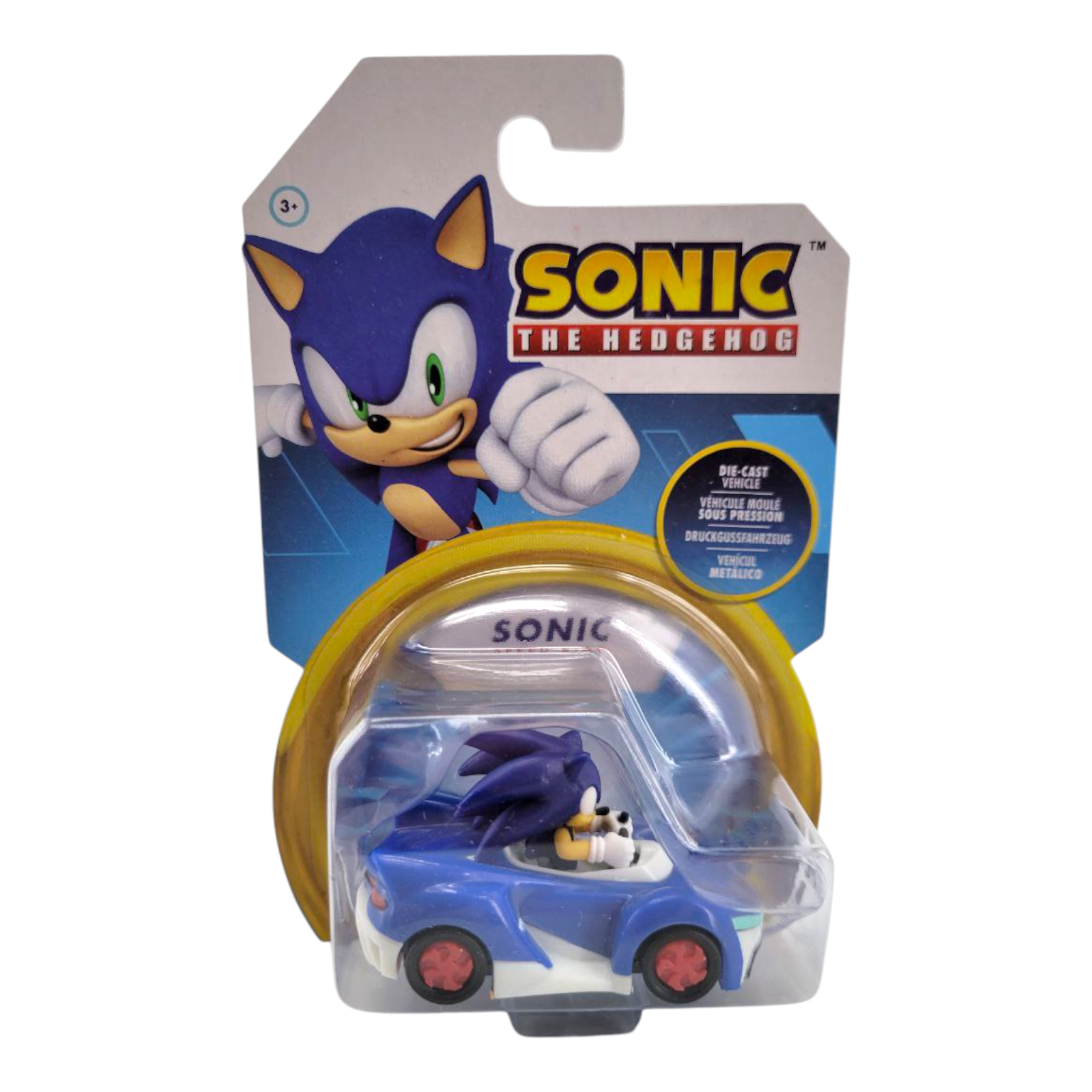 Sonic the Hedgehog Team Racing Sonic Speed Star 1:64 Scale Die-Cast Vehicle Toy