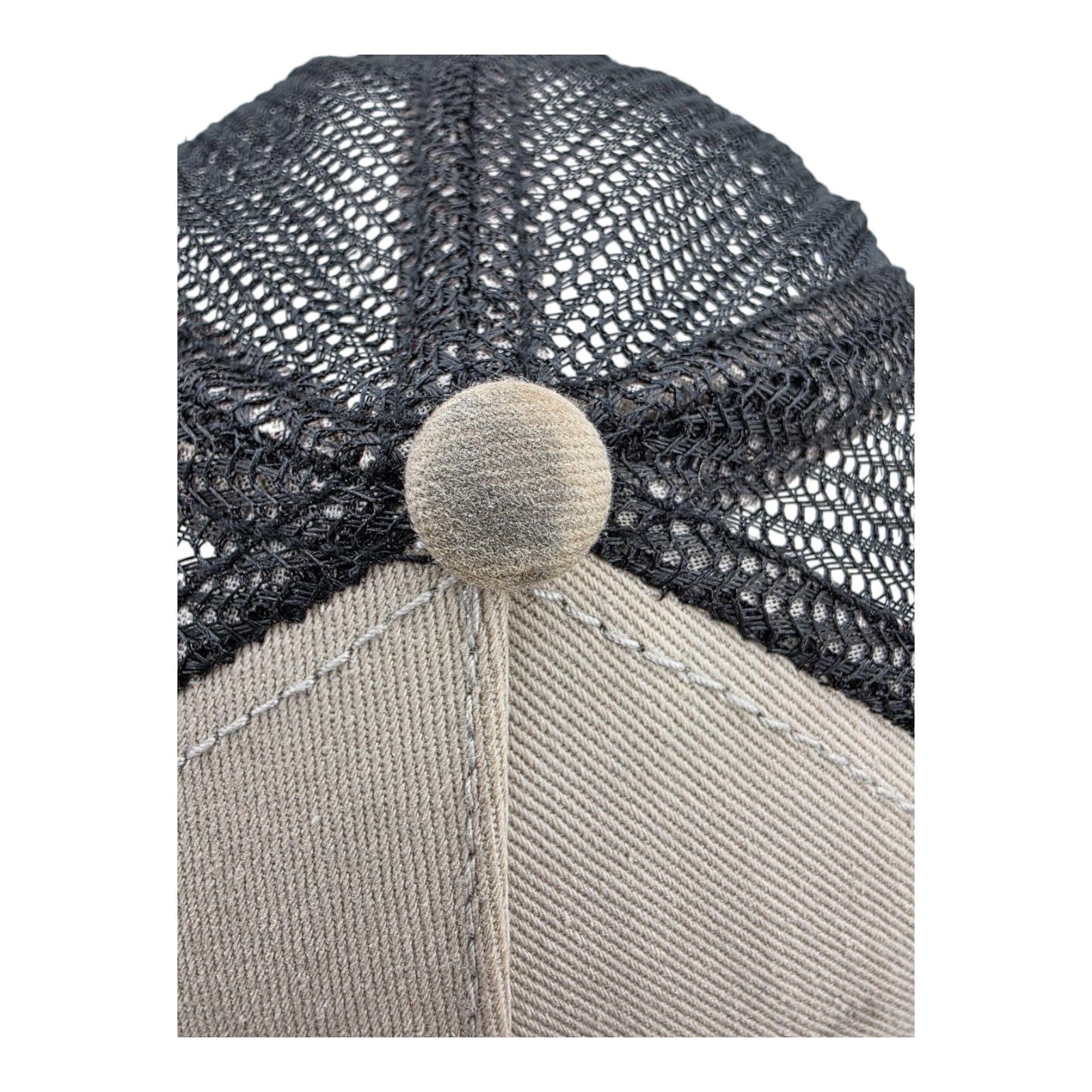 Coors Light Beer H3 Headwear Trucker Hat Beige Black Mesh Snapback Adjustable