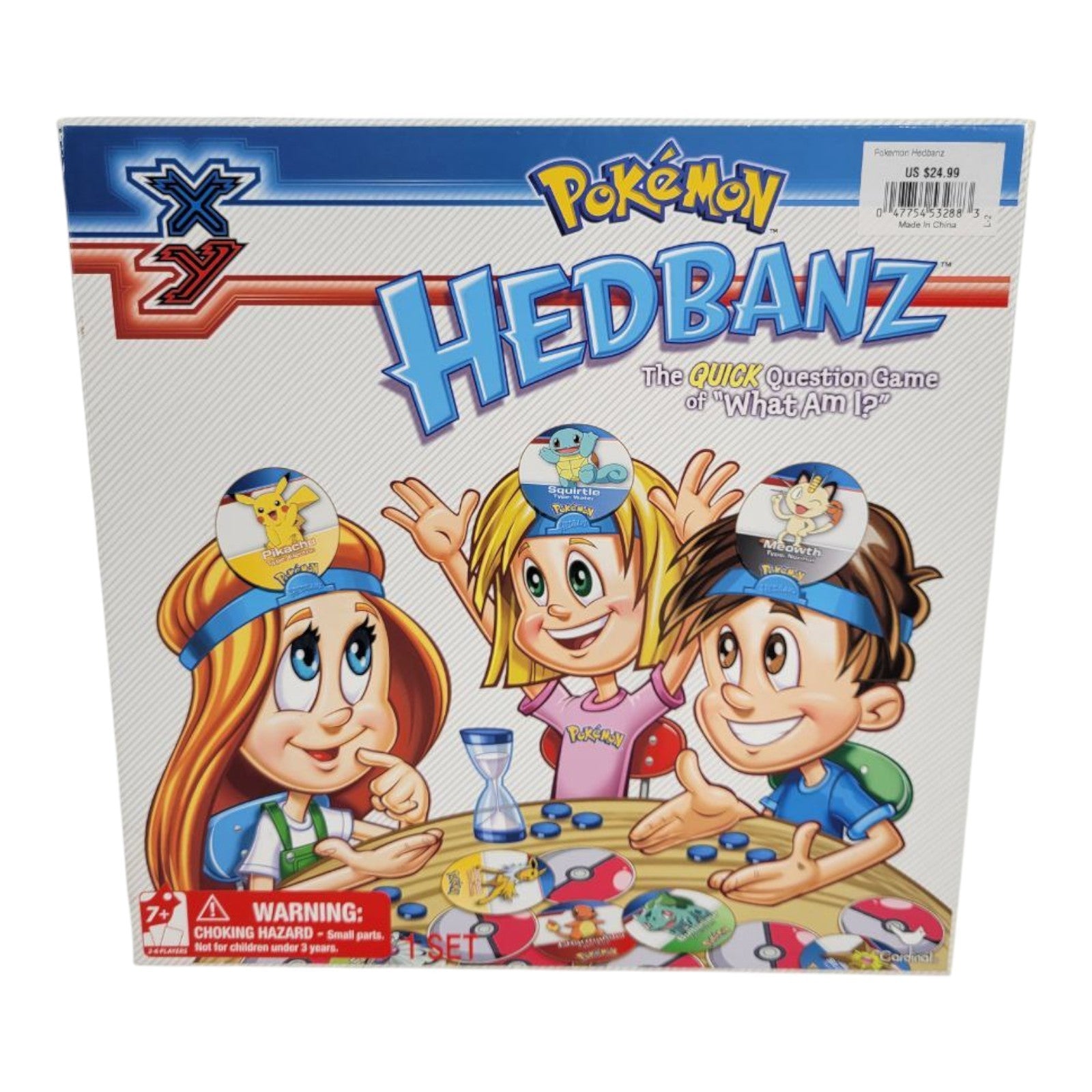 Pokémon Hedbanz Game X&Y Edition by Cardinal – 3 Cards Missing