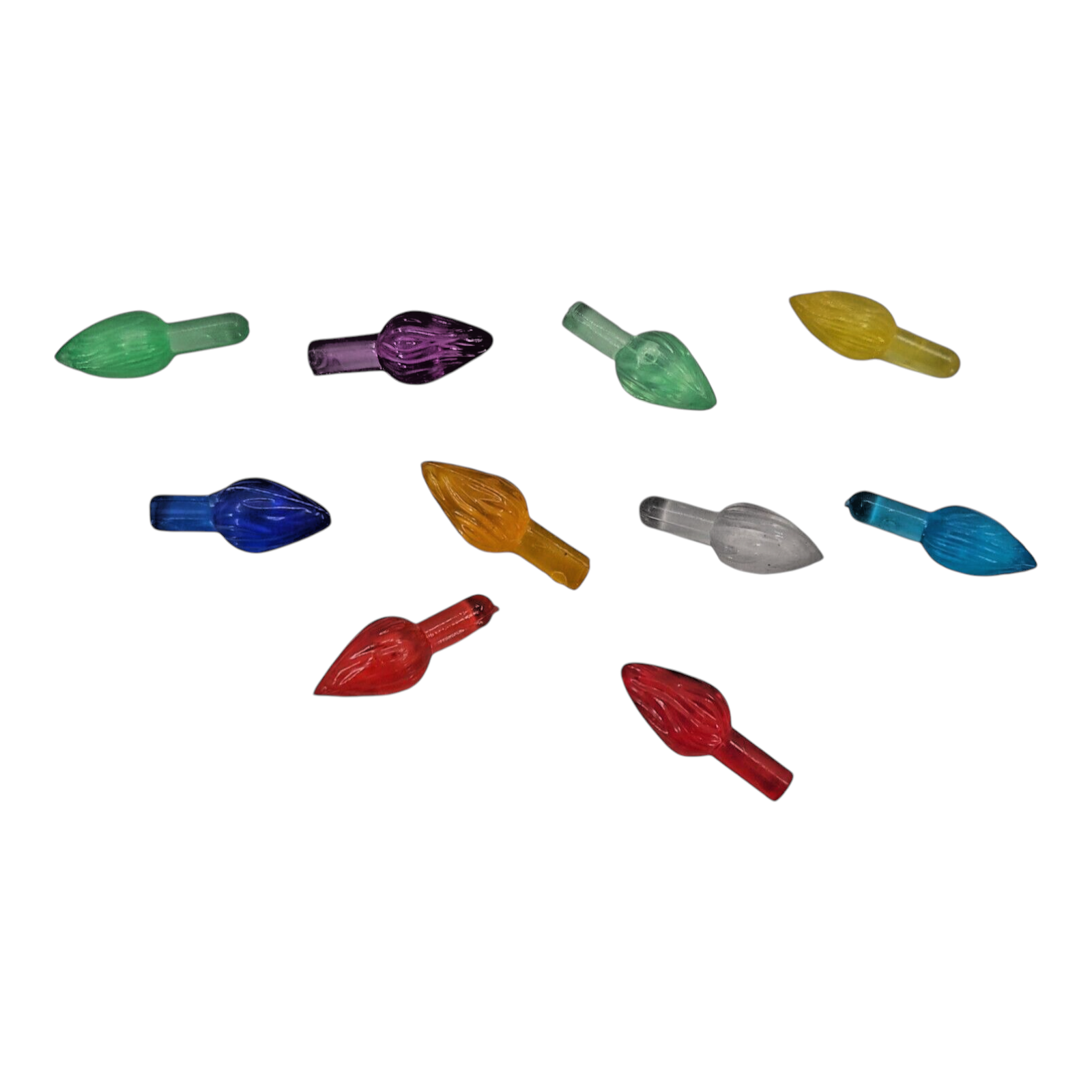 2.5 lbs Med-Large Plastic Twist Lights Bulbs for Ceramic Christmas Tree