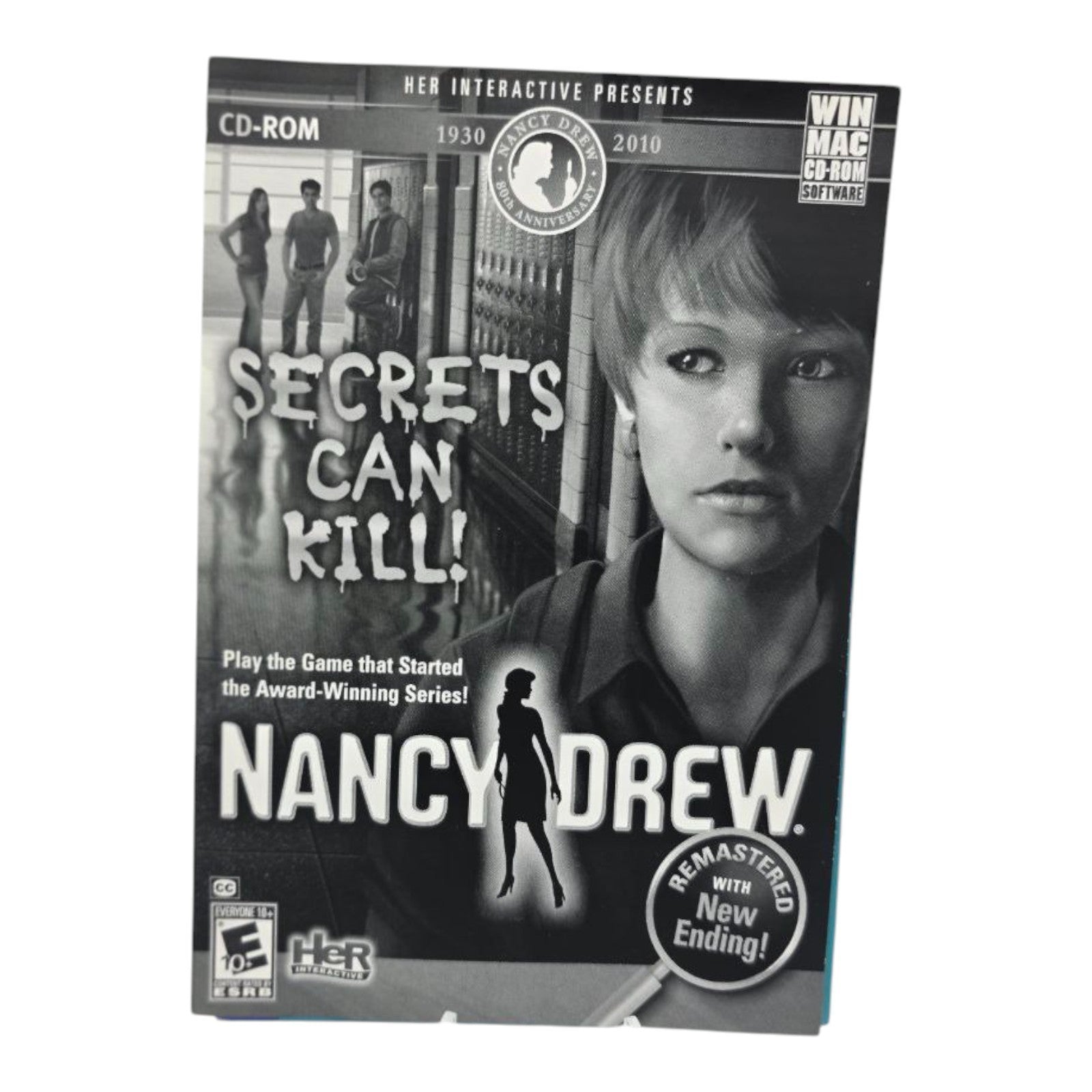 Nancy Drew Secrets Can Kill Remastered New Ending PC/Mac CD ROM Game Complete