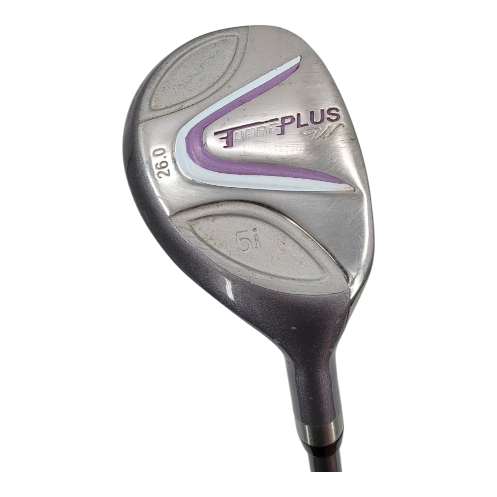 Acuity Turbo Plus W 26° 5 Hybrid Ladies RH Graphite Shaft Kingrasp Grip 40"