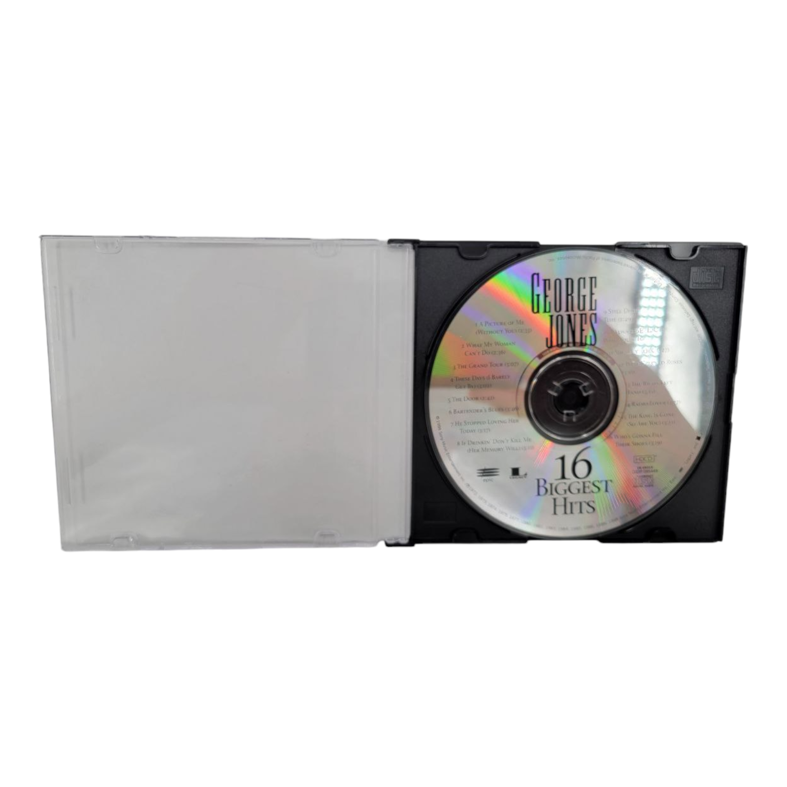 George Jones 16 Biggest Hits and Cold Hard Truth 2 CD Bundle