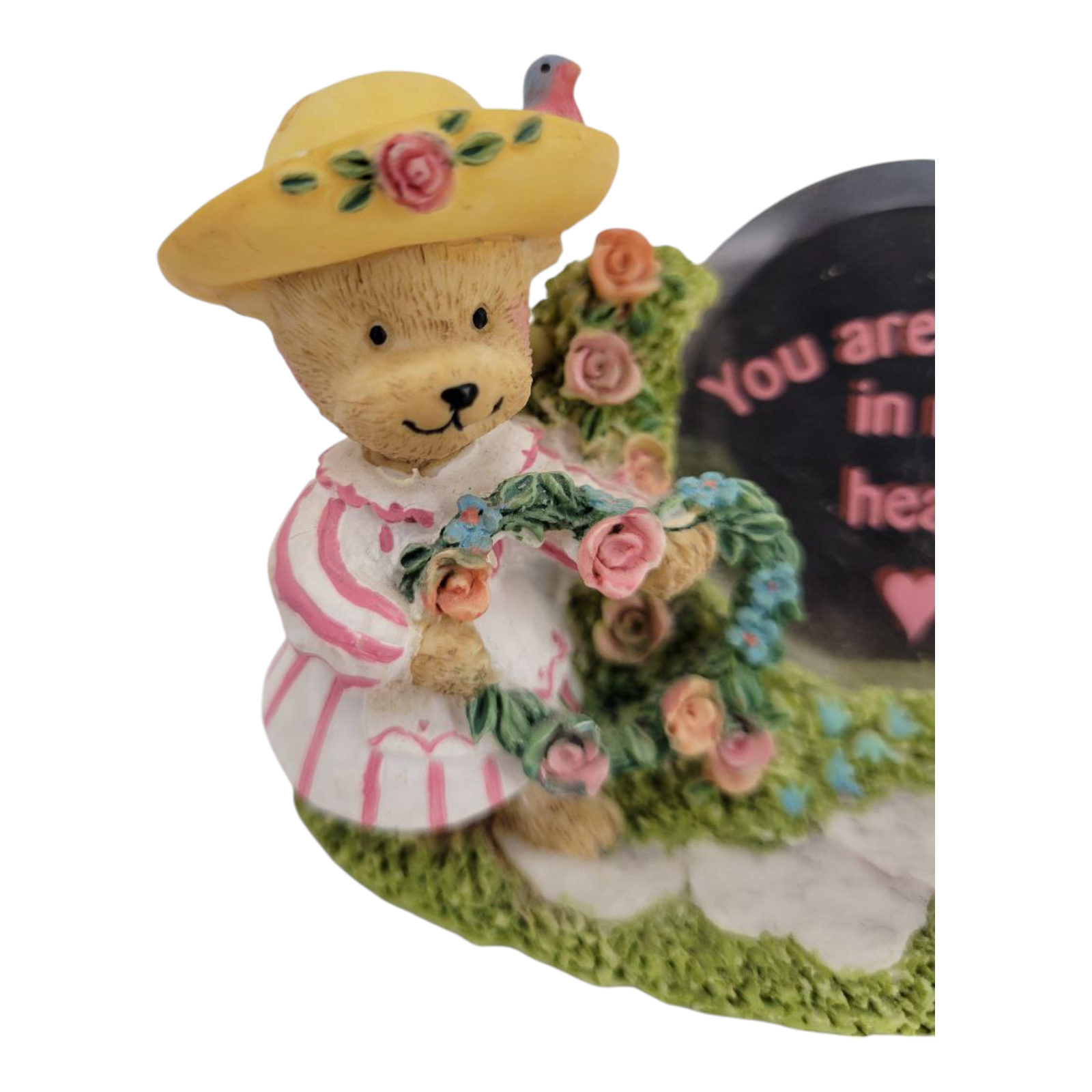 Cheerful Reflections Mirror You Are Always In My Heart Teddy Bear Figurine