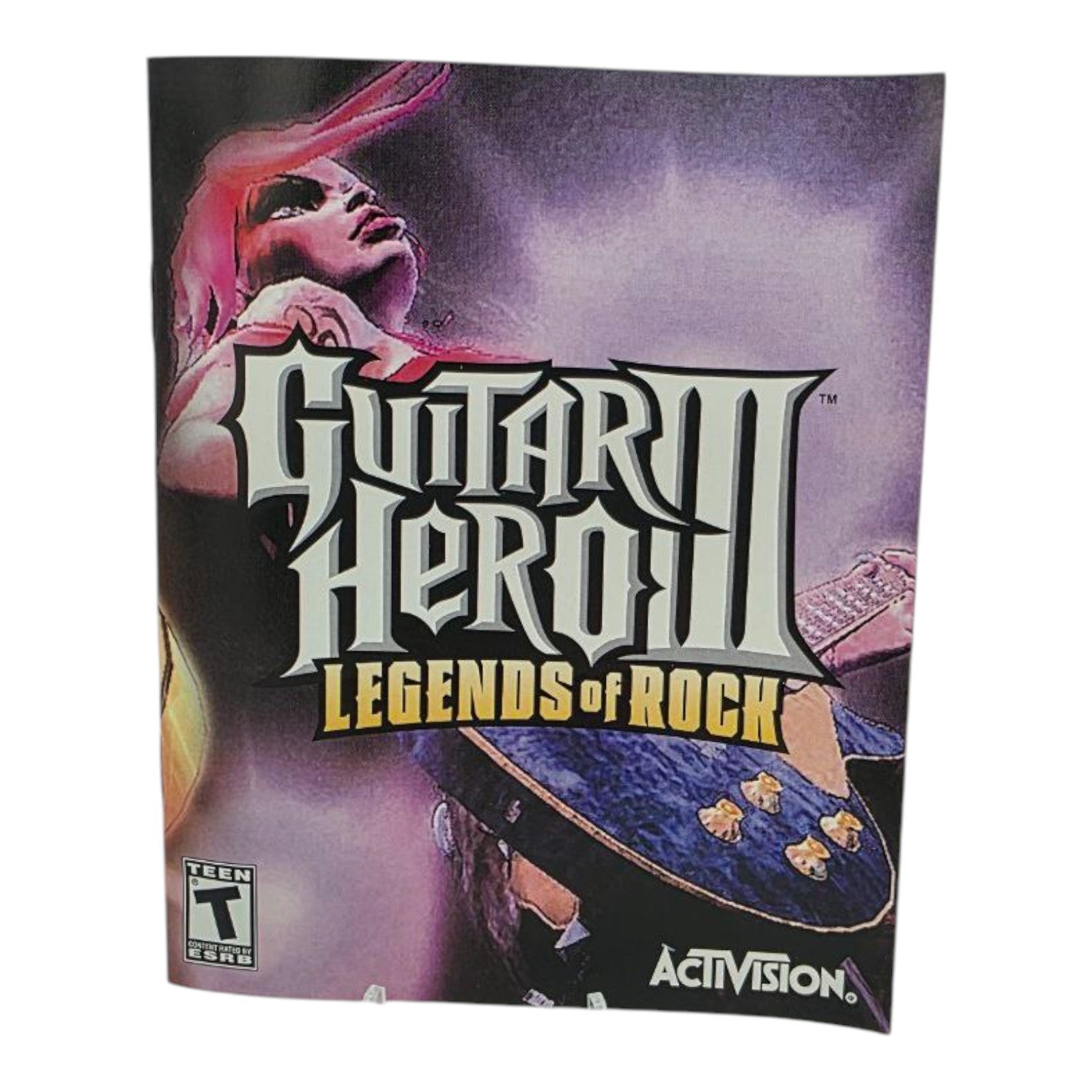 Guitar Hero III Legends of Rock PlayStation 3 PS3 Game Complete- Not For Resale