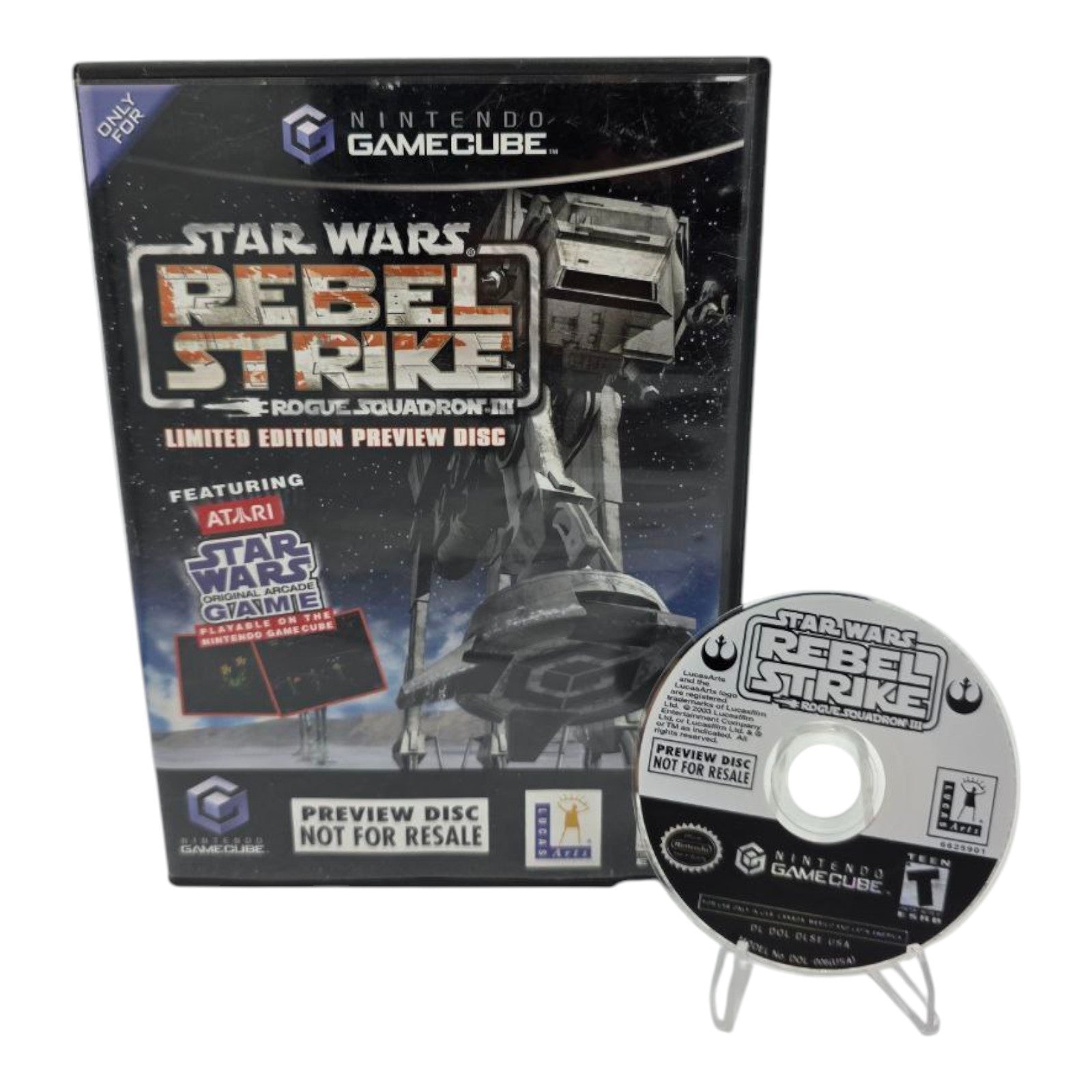 Star Wars Rebel Strike Rogue Squadron III Limited Edition Preview Disc 2003