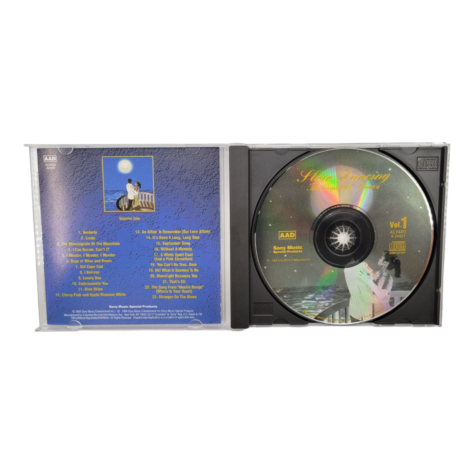 Slow Dancing Through the Years Vol 1 2 3 CD Set Bundle Sony Music 1994