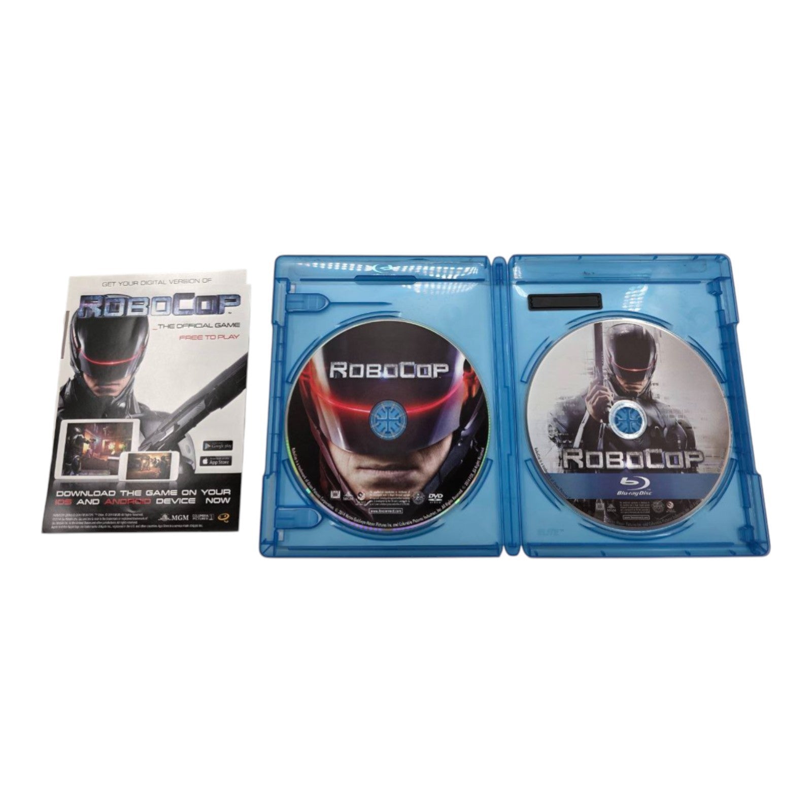 RoboCop The Blind Side Hancock Minions Lot of 4 Movies Blu ray DVD + Digital HD