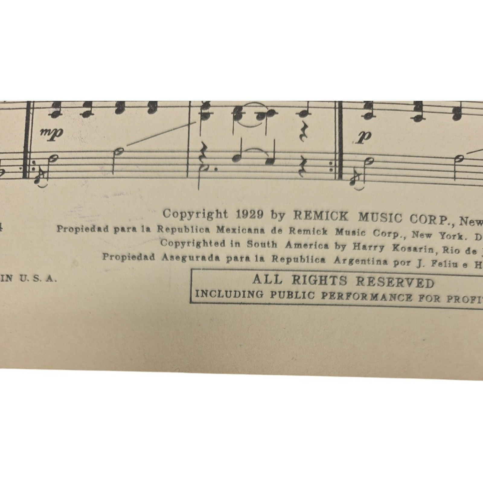 1929 Vintage Sheet Music By The Way I'm Still In Love With You Lewis & Young