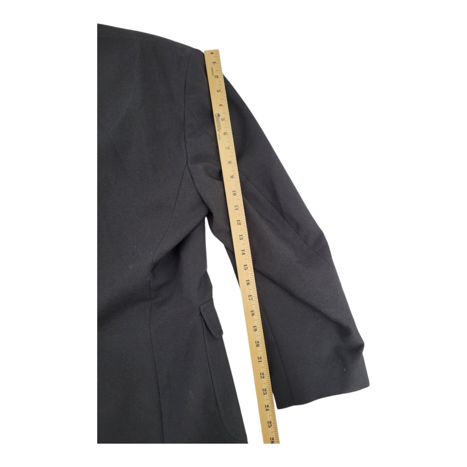 David Taylor Mens Classic Black 2 Button Jacket Blazer