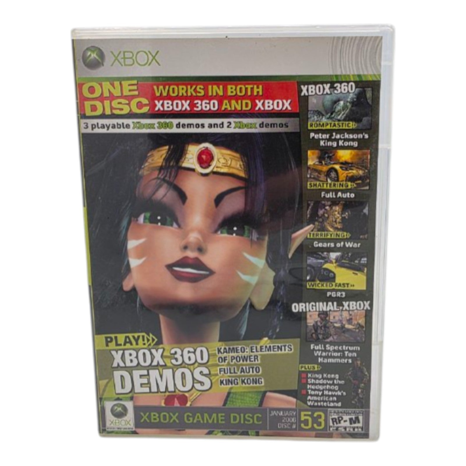 King Kong Official Xbox Magazine Demo Disc 53 Xbox & Xbox 360 Tested