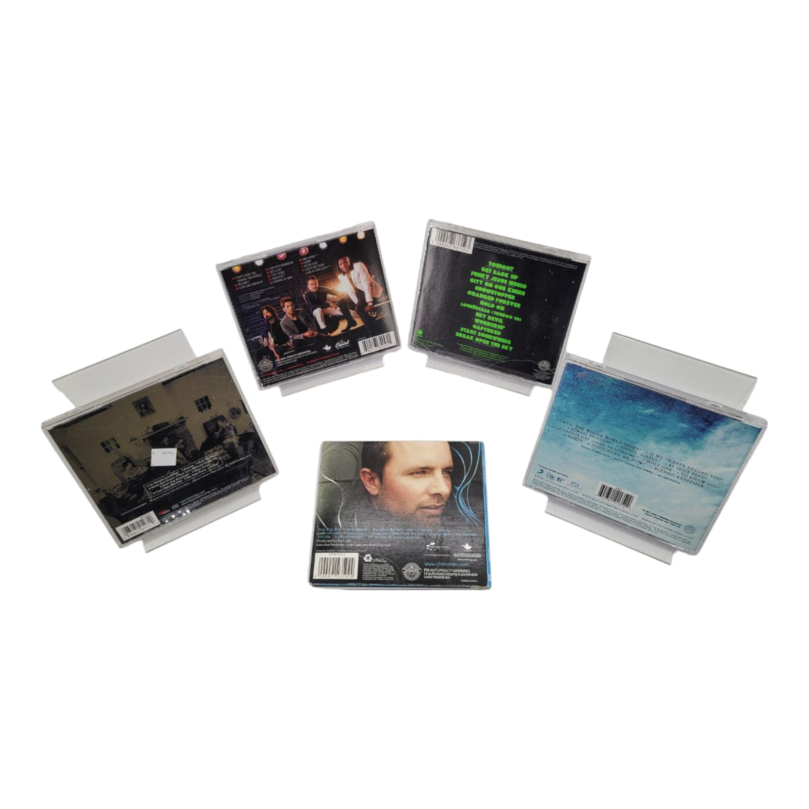 TobyMac Chris Tomlin Casting Crowns NewsBoys Third Day 5 CD Bundle
