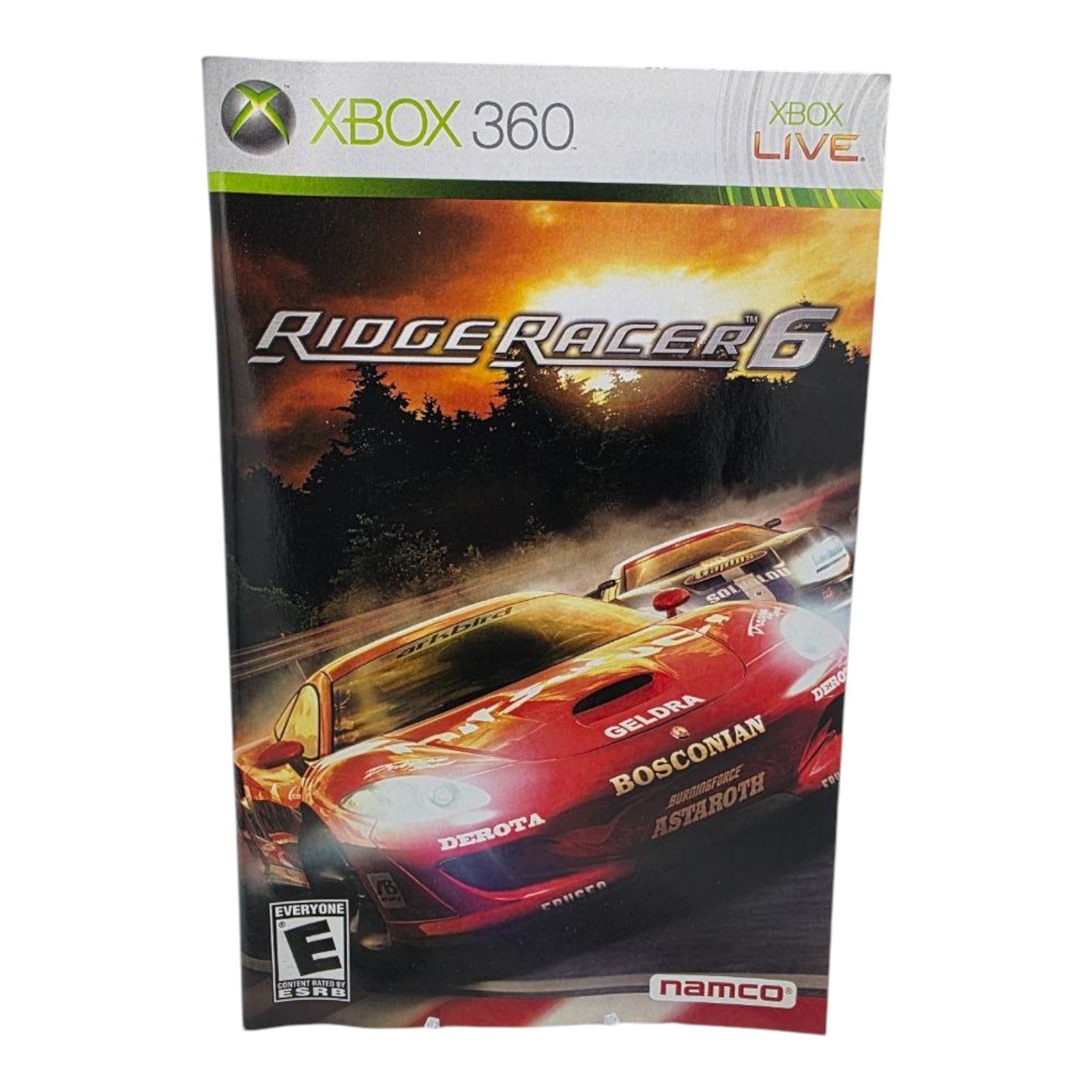 Ridge Racer 6 Xbox 360 Complete with Manual Tested 2005