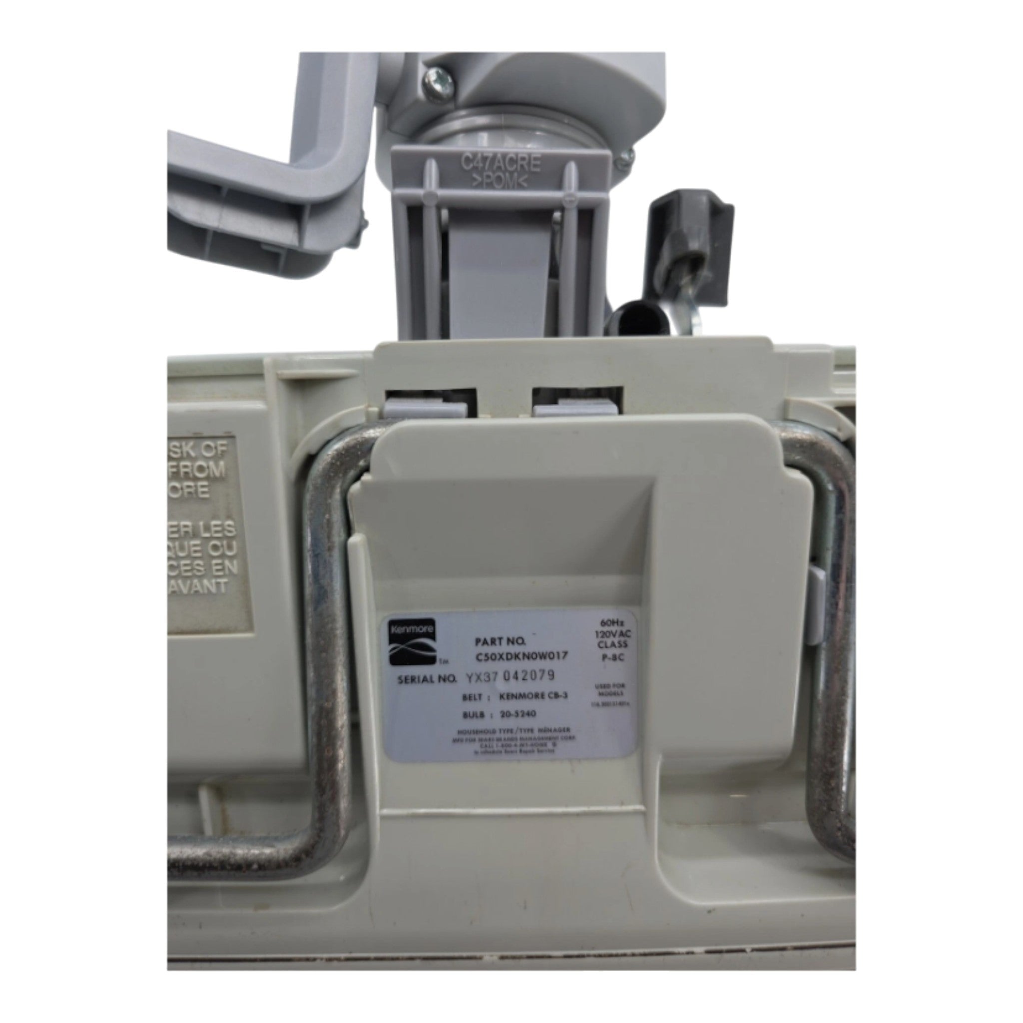 Kenmore Progressive Canister Hepa Vacuum Cleaner All Floors 12 AMP White